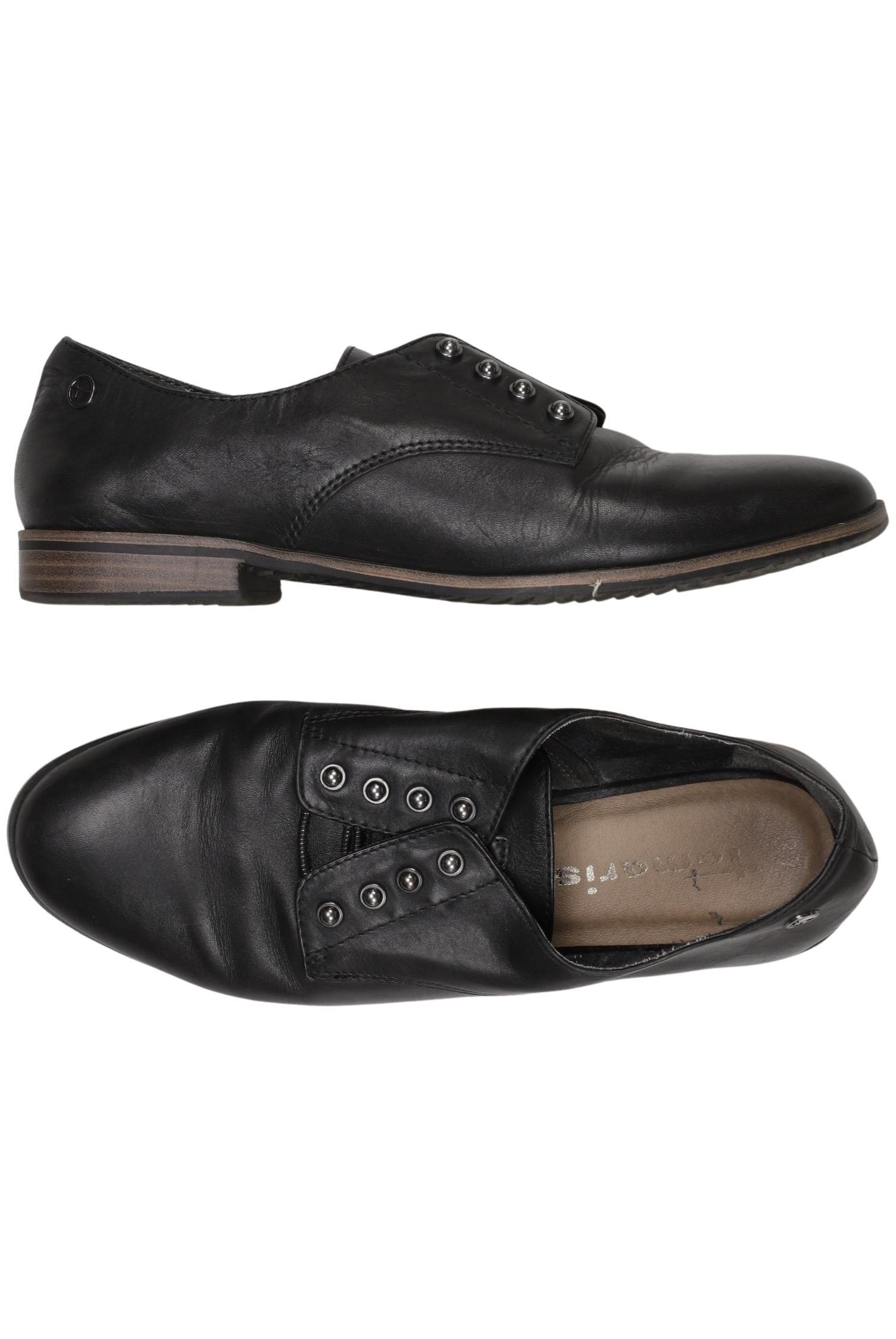 

Tamaris Damen Halbschuh, schwarz, Gr. 37