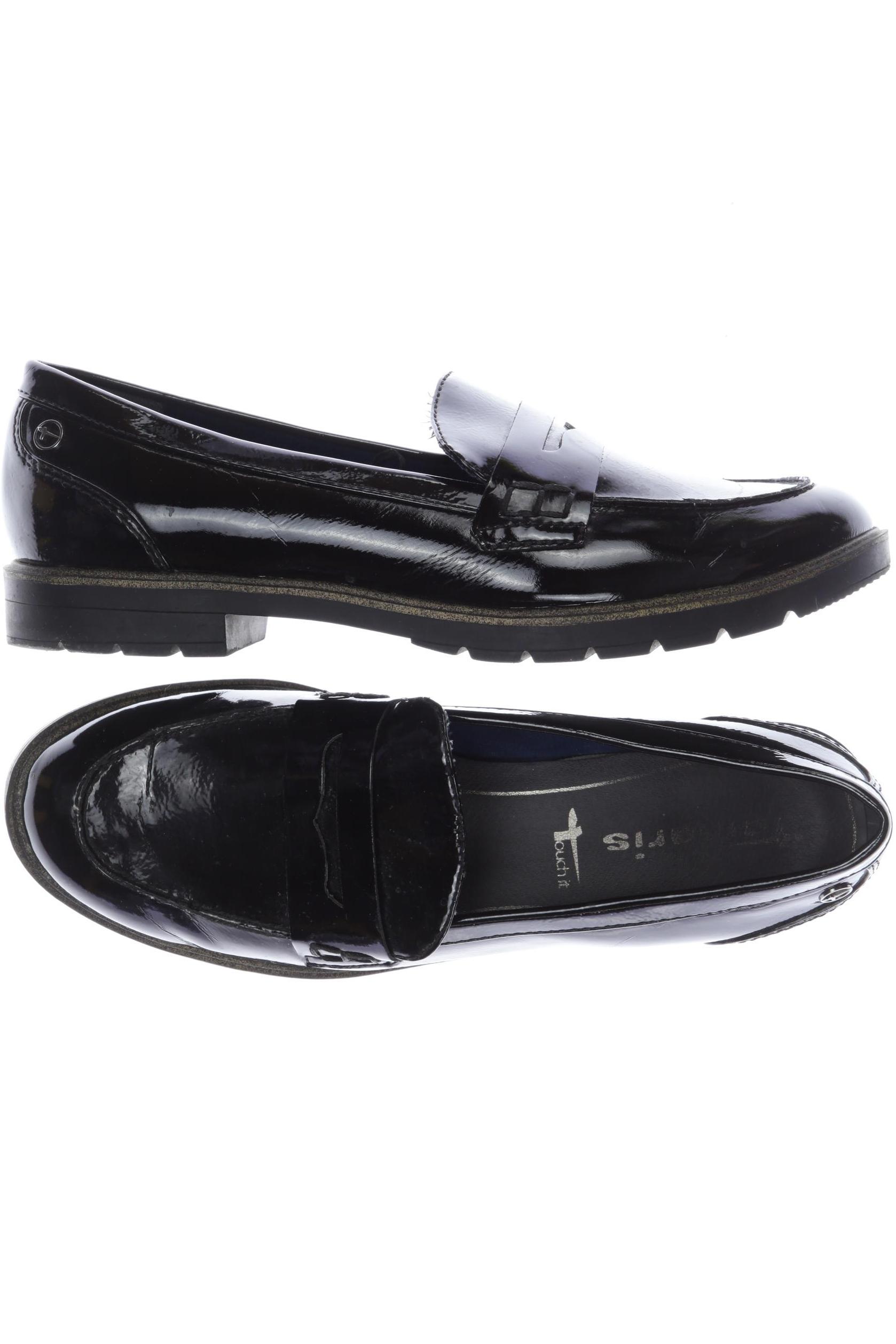 

Tamaris Damen Halbschuh, schwarz, Gr. 39