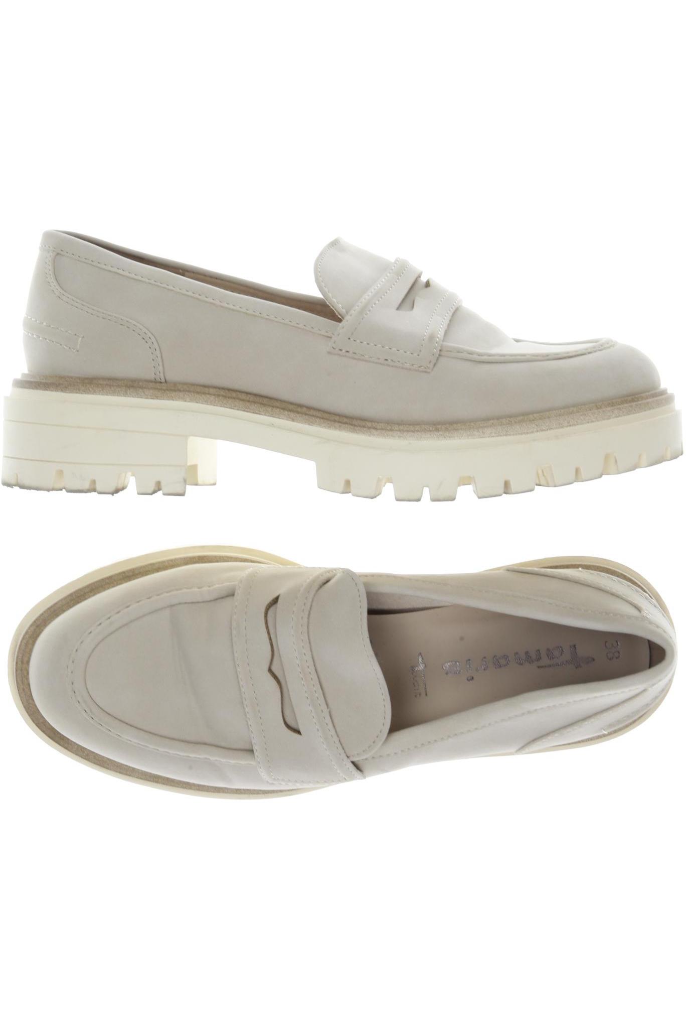

Tamaris Damen Halbschuh, beige, Gr. 38