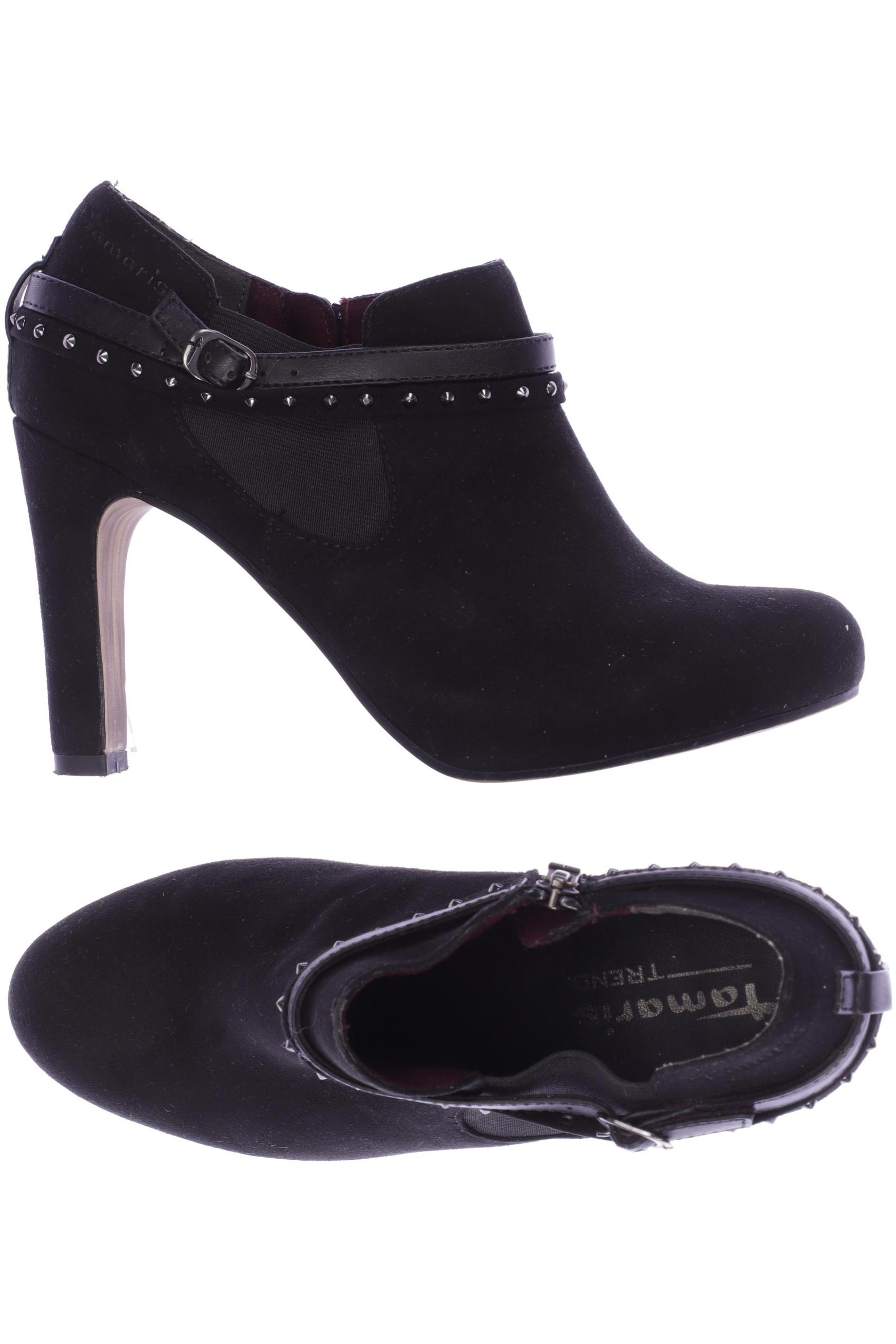 

Tamaris Damen Halbschuh, schwarz, Gr. 39
