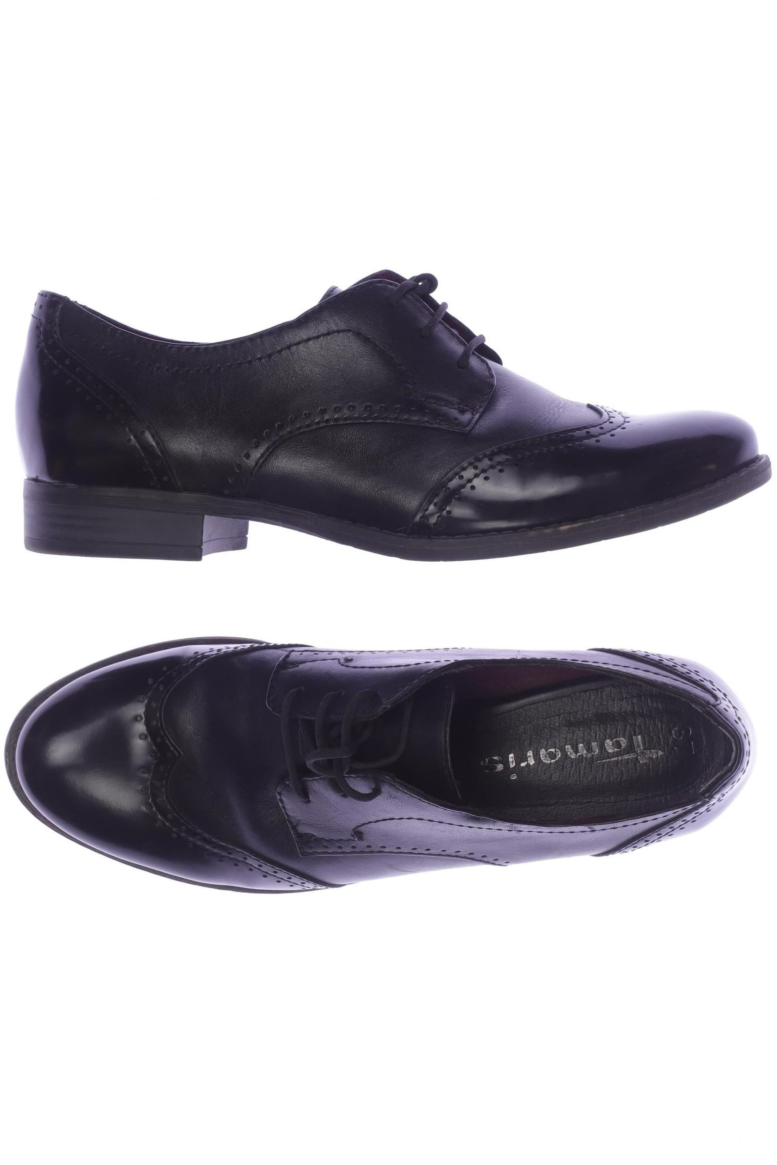 

Tamaris Damen Halbschuh, schwarz, Gr. 37