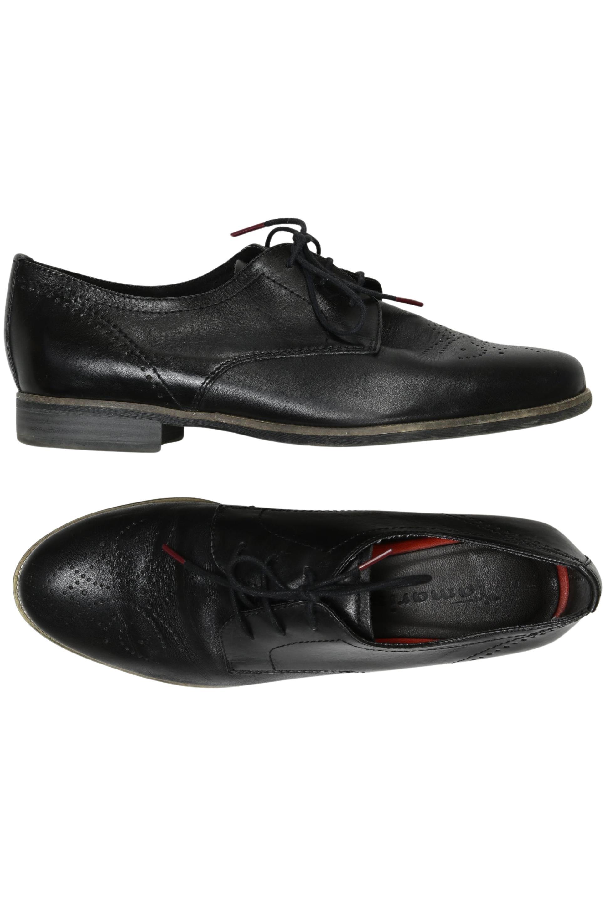 

Tamaris Damen Halbschuh, schwarz, Gr. 39