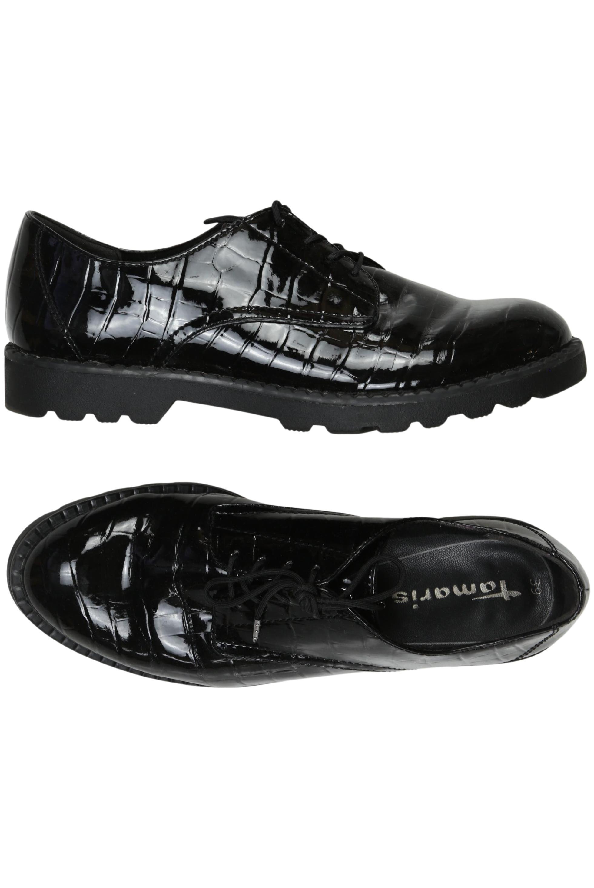 

Tamaris Damen Halbschuh, schwarz, Gr. 39