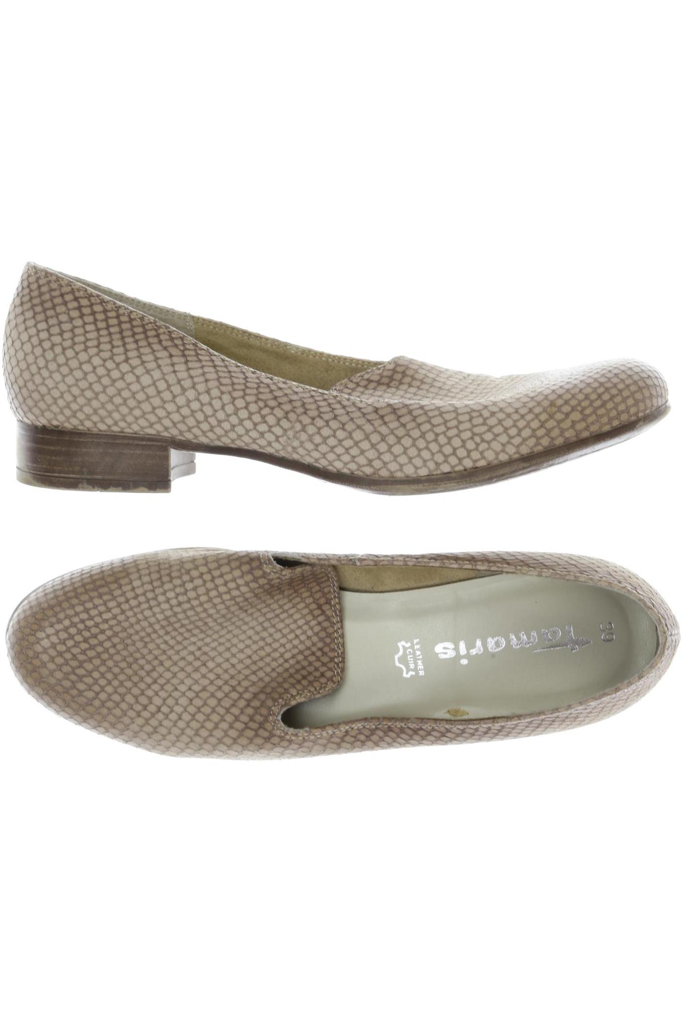

Tamaris Damen Halbschuh, beige, Gr. 39