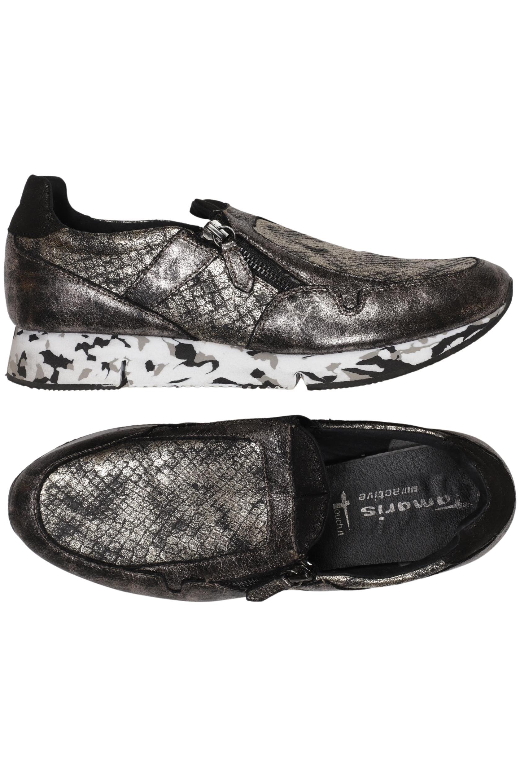 

Tamaris Damen Halbschuh, silber, Gr. 41