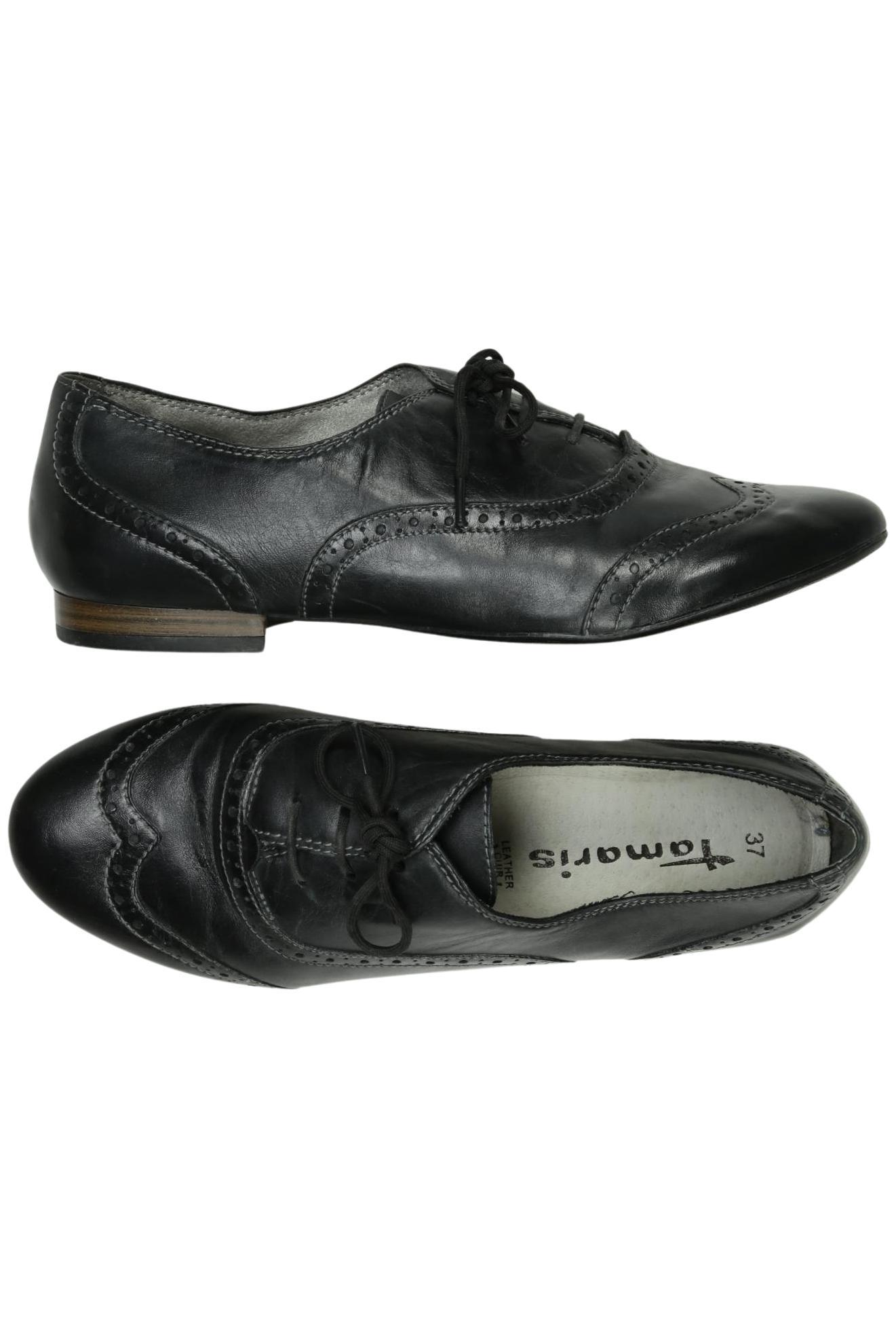 

Tamaris Damen Halbschuh, schwarz, Gr. 37