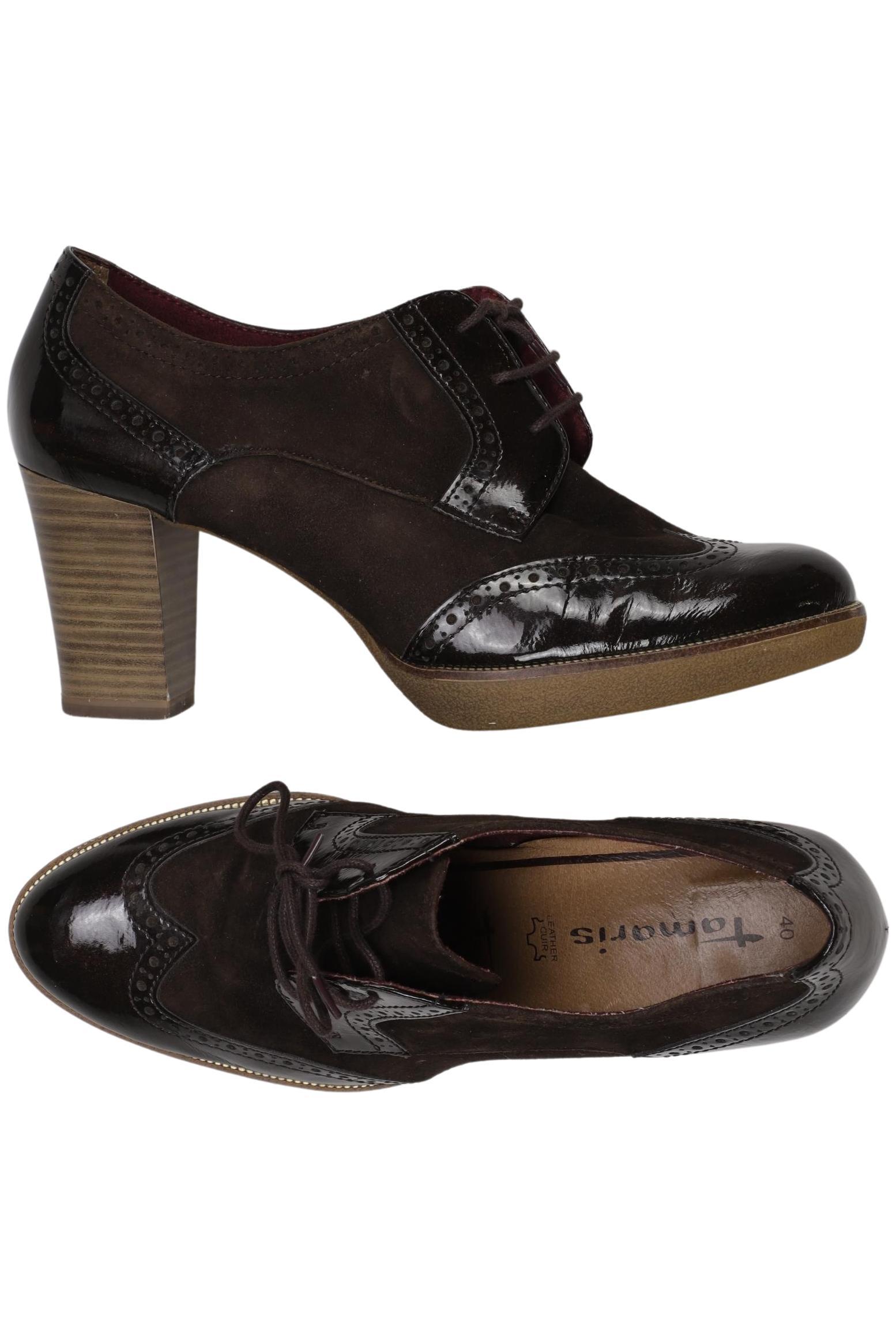 

Tamaris Damen Halbschuh, braun, Gr. 40
