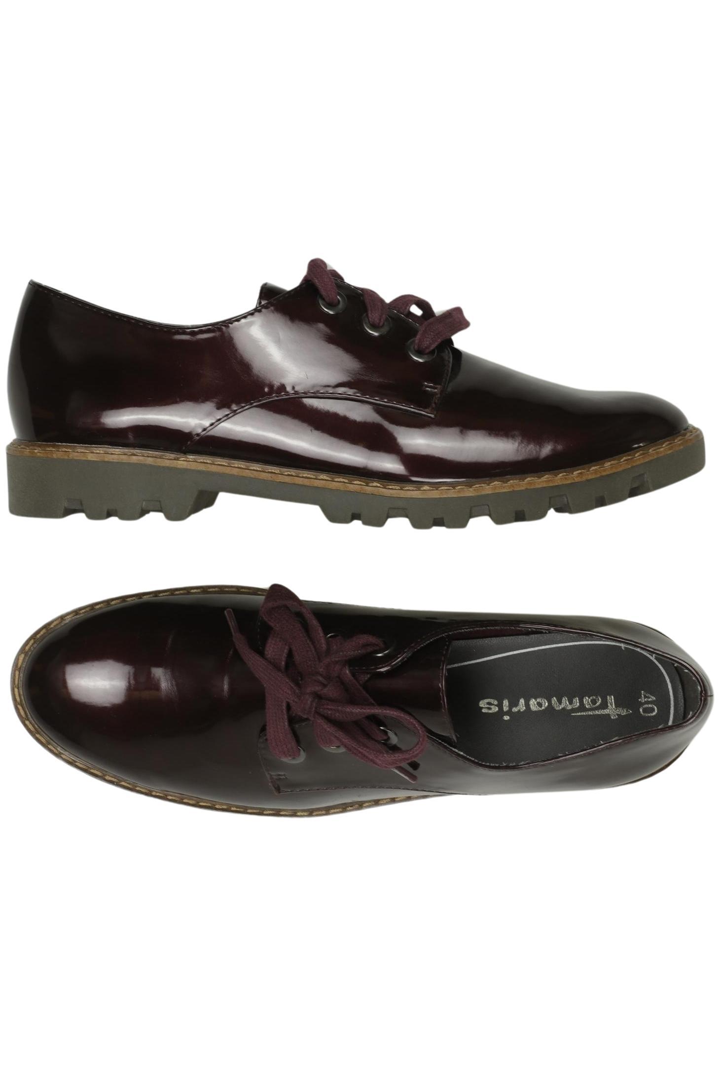 

Tamaris Damen Halbschuh, bordeaux, Gr. 40