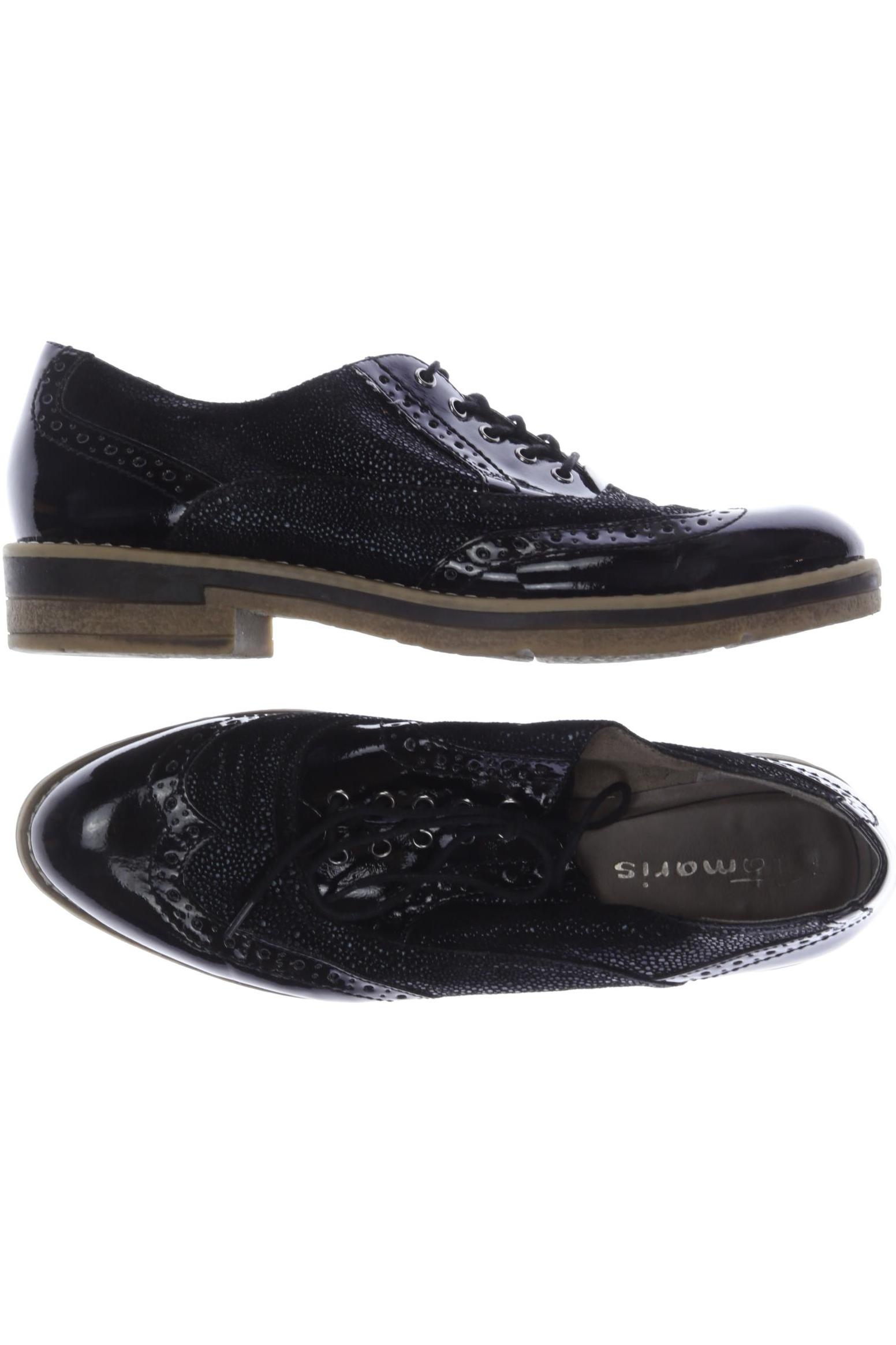 

Tamaris Damen Halbschuh, schwarz, Gr. 41