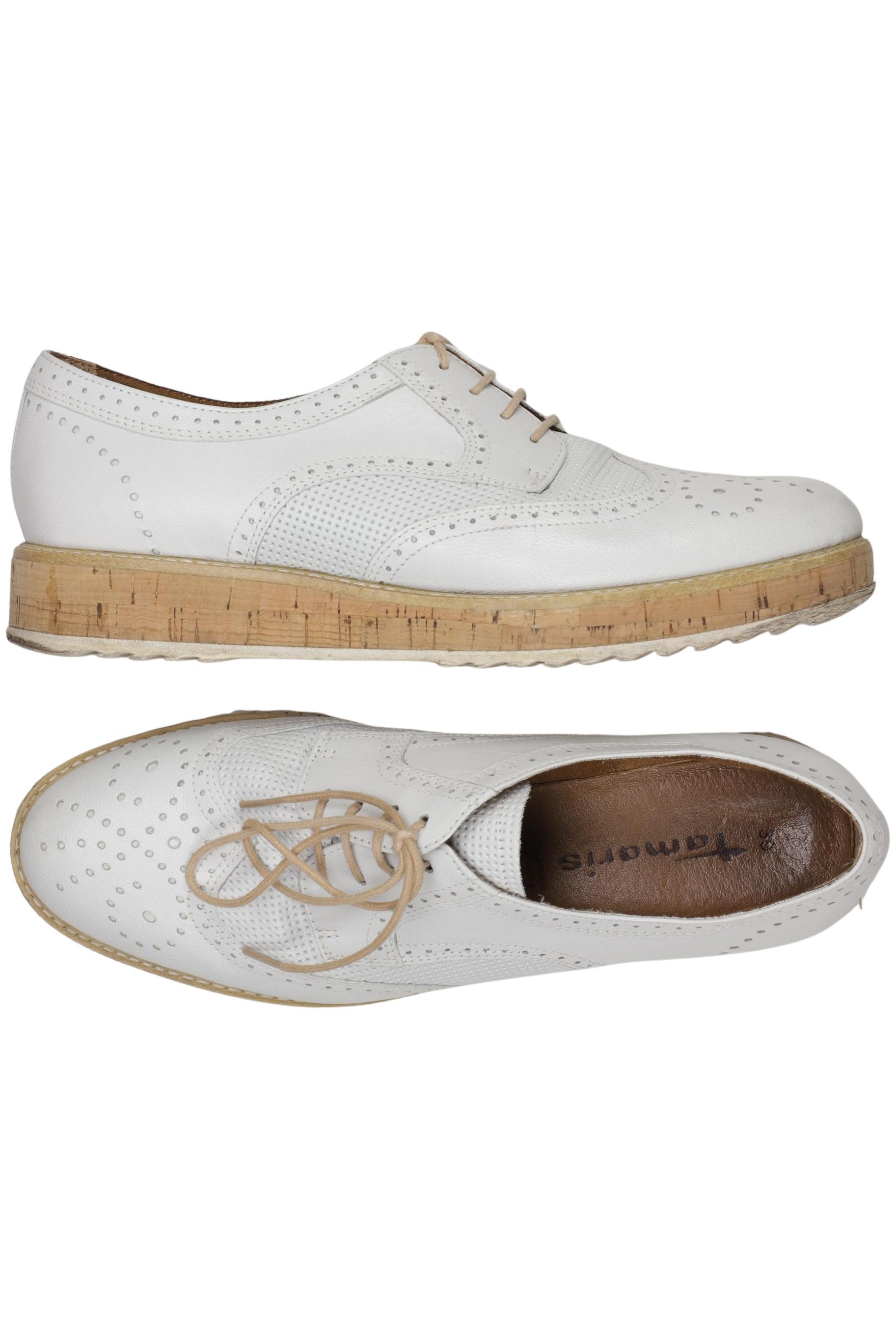 

Tamaris Damen Halbschuh, weiß, Gr. 39