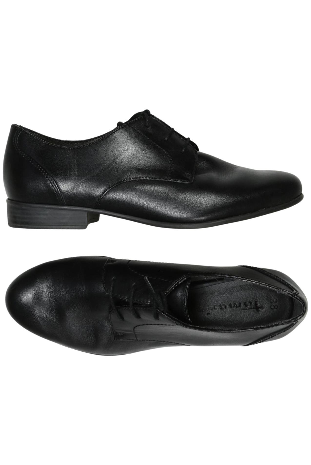 

Tamaris Damen Halbschuh, schwarz, Gr. 38