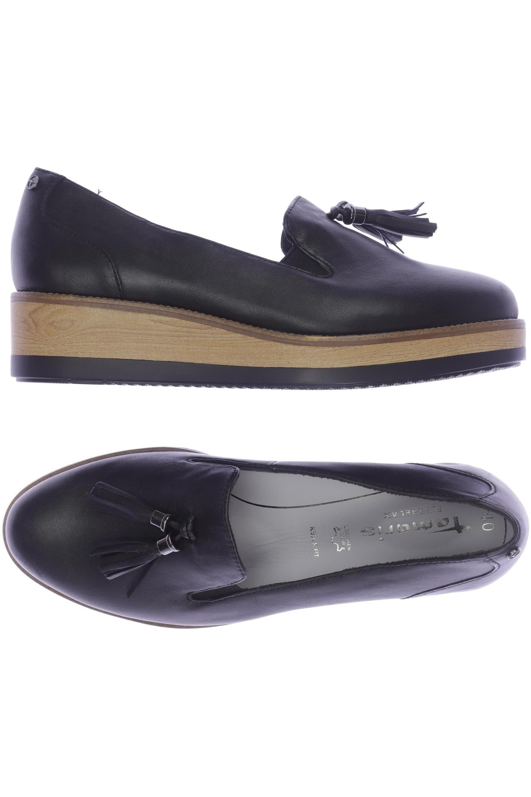 

Tamaris Damen Halbschuh, schwarz, Gr. 40