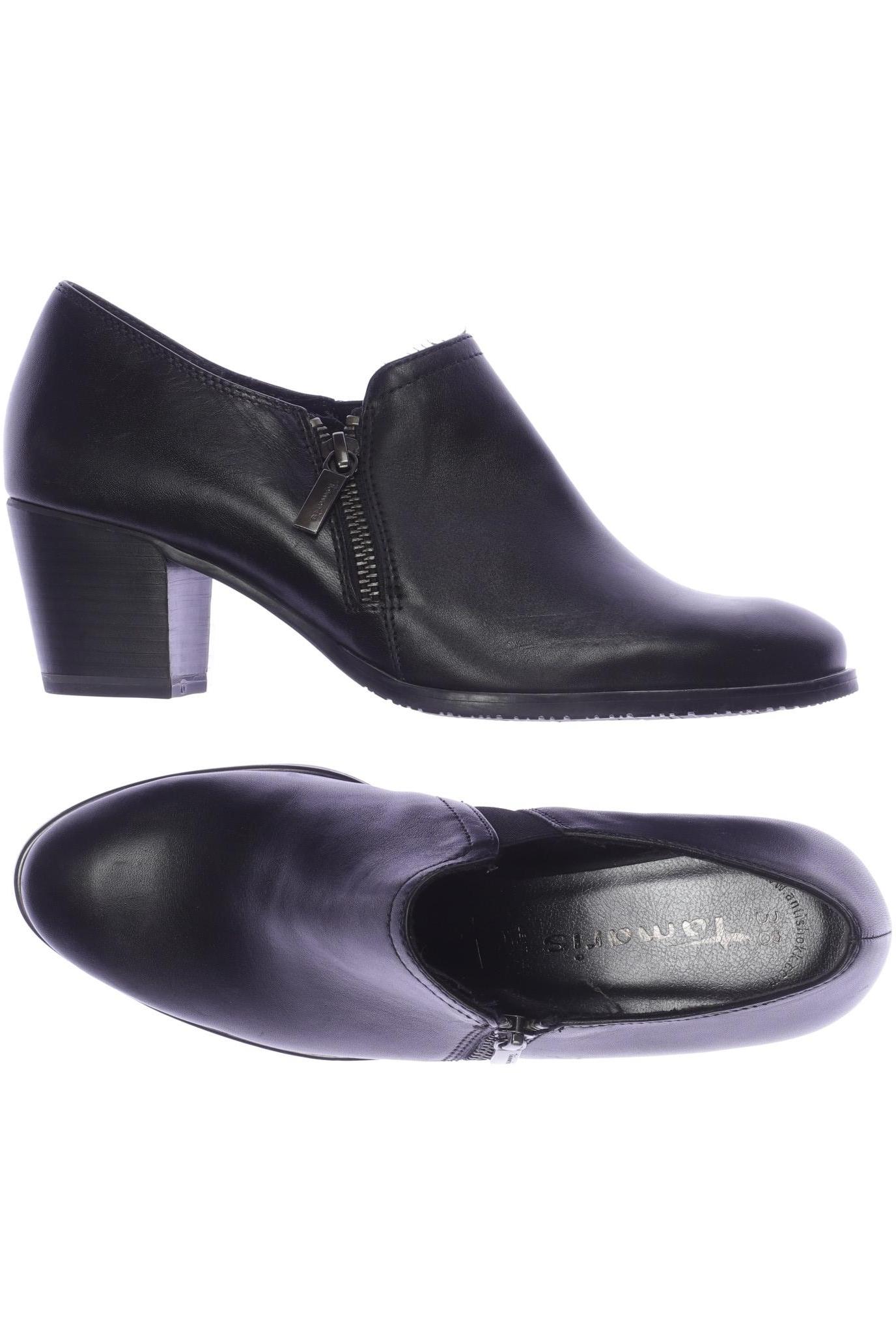 

Tamaris Damen Halbschuh, schwarz, Gr. 38
