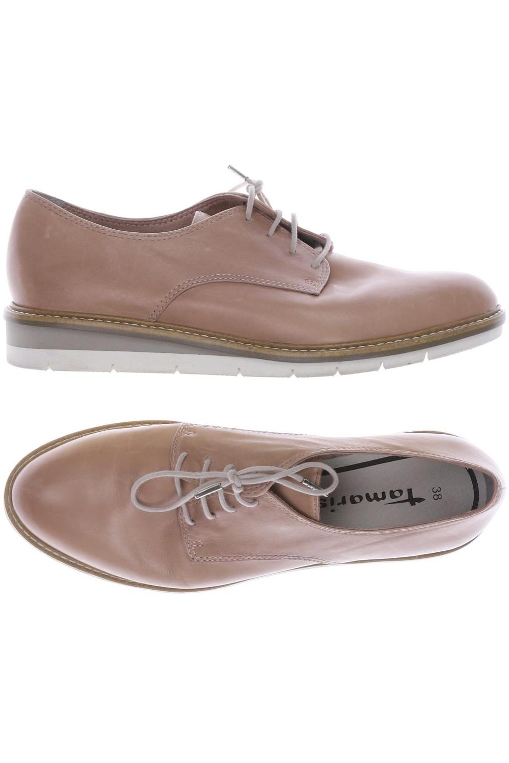 

Tamaris Damen Halbschuh, beige, Gr. 38