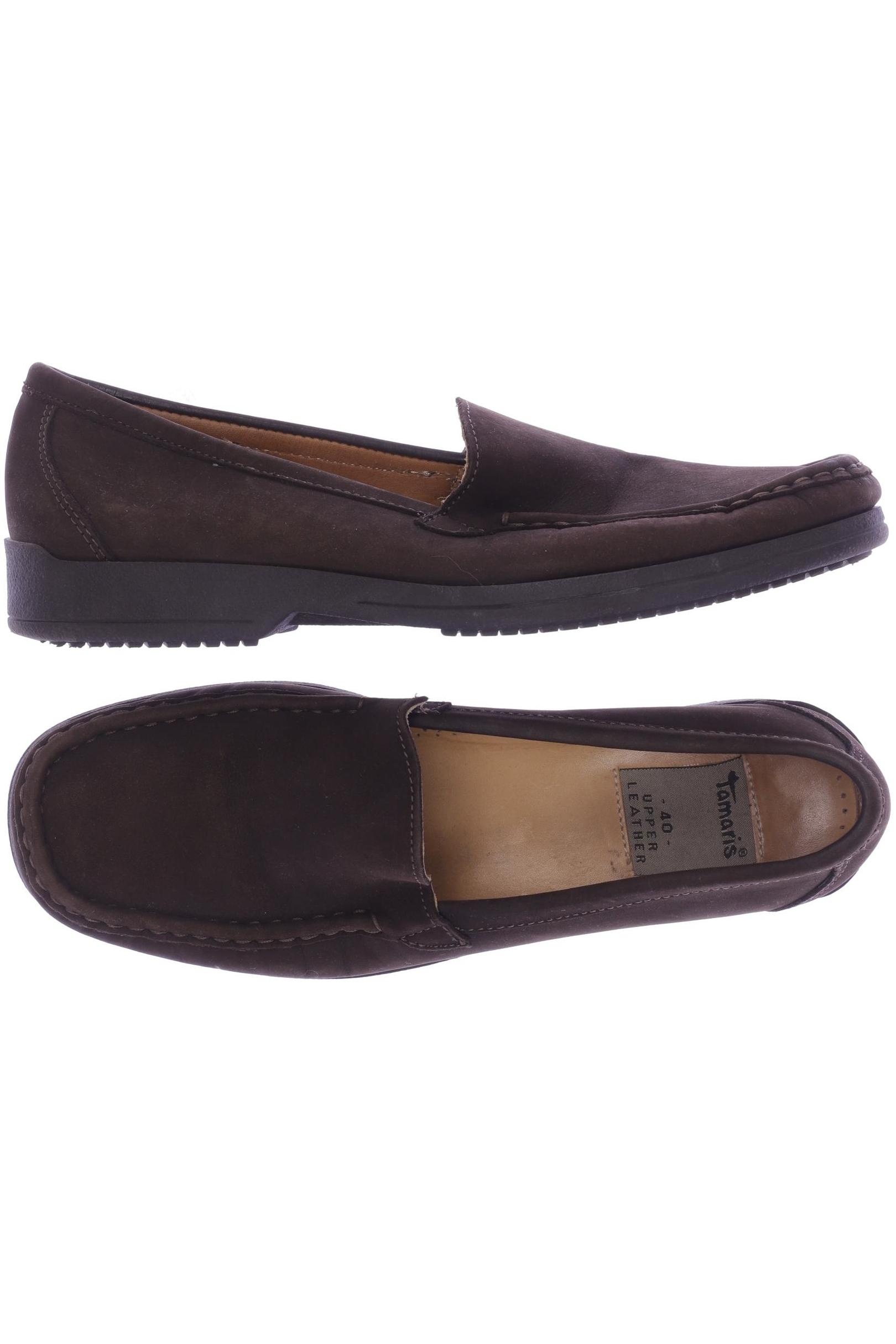 

Tamaris Damen Halbschuh, braun, Gr. 40