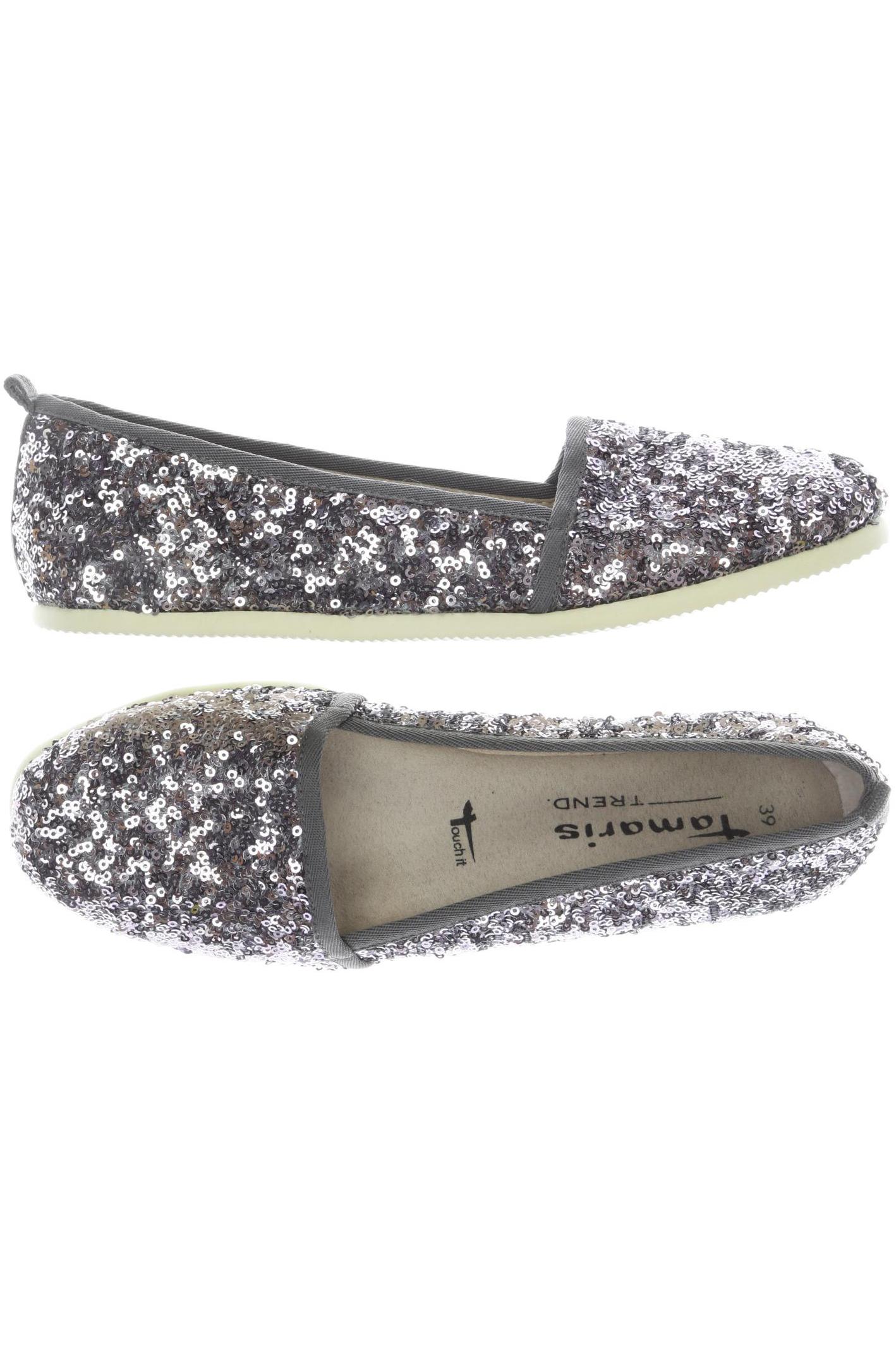 

Tamaris Damen Halbschuh, grau, Gr. 39