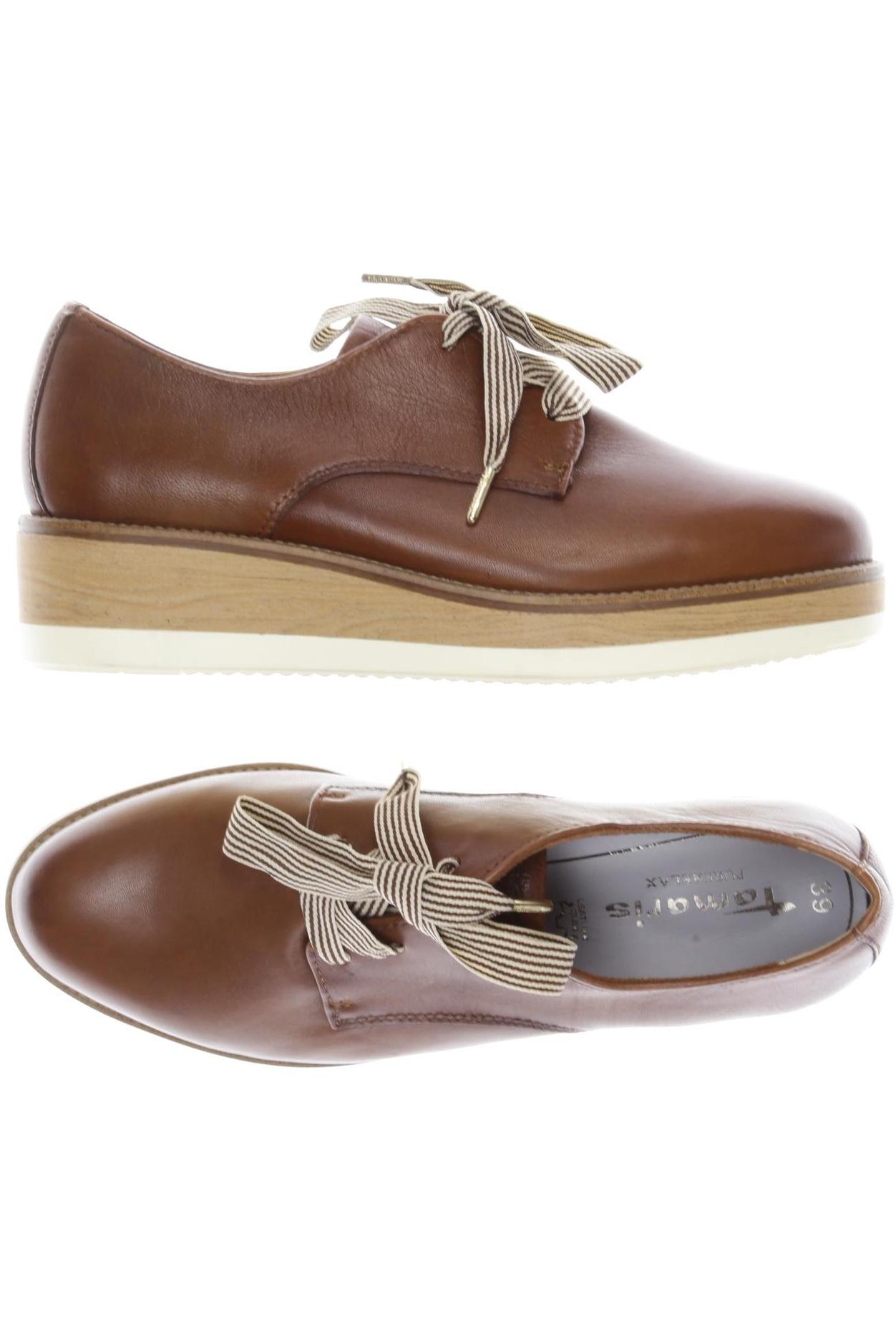 

Tamaris Damen Halbschuh, braun, Gr. 39