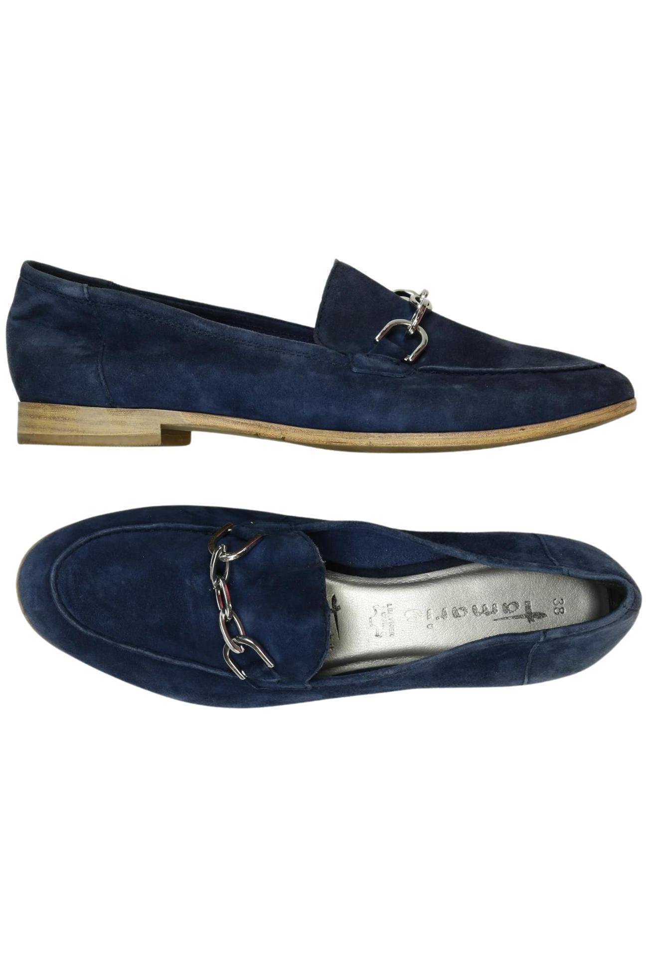 

Tamaris Damen Halbschuh, blau, Gr. 38