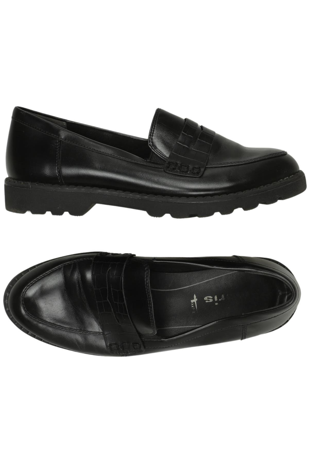 

Tamaris Damen Halbschuh, schwarz, Gr. 39