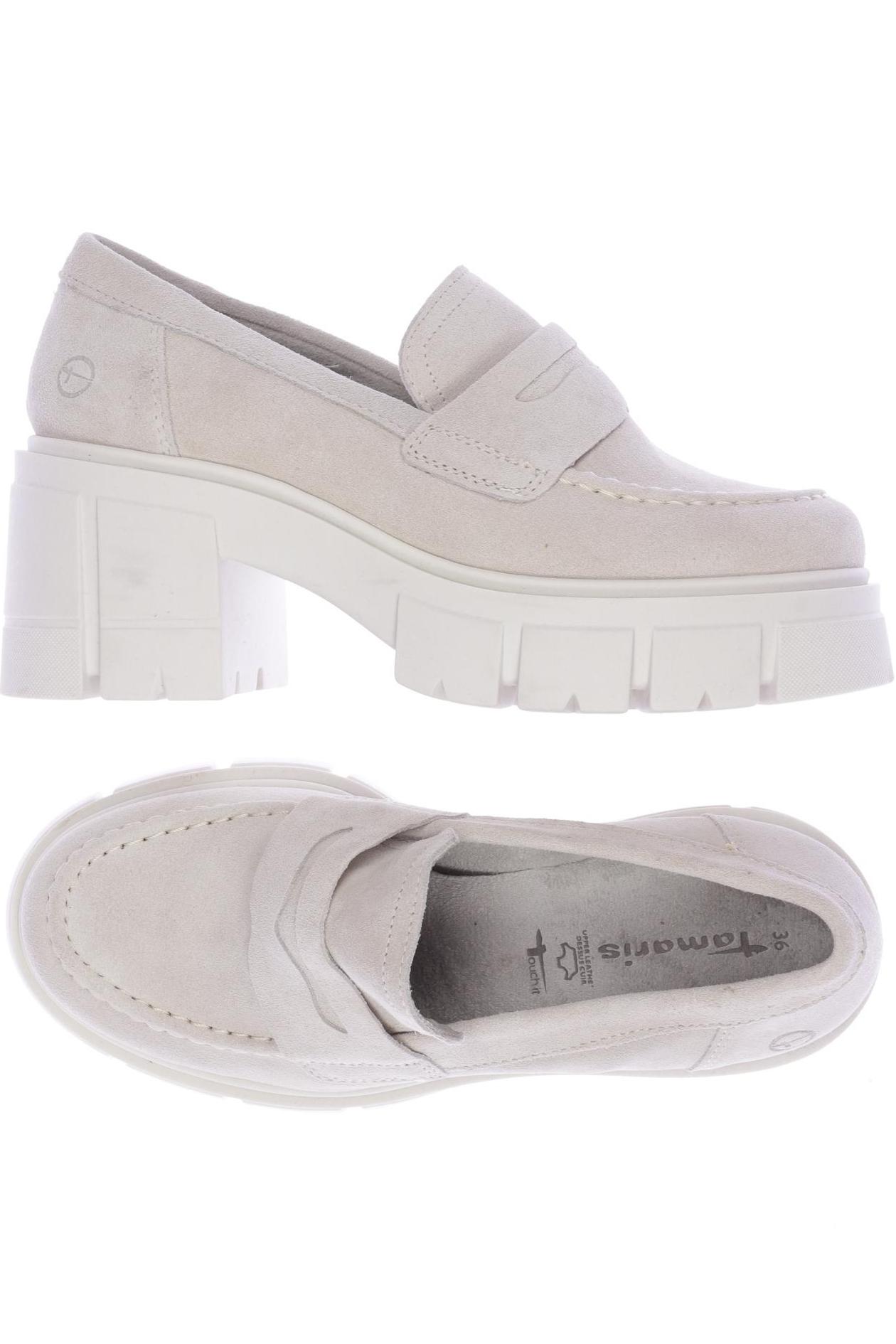 

Tamaris Damen Halbschuh, beige, Gr. 36