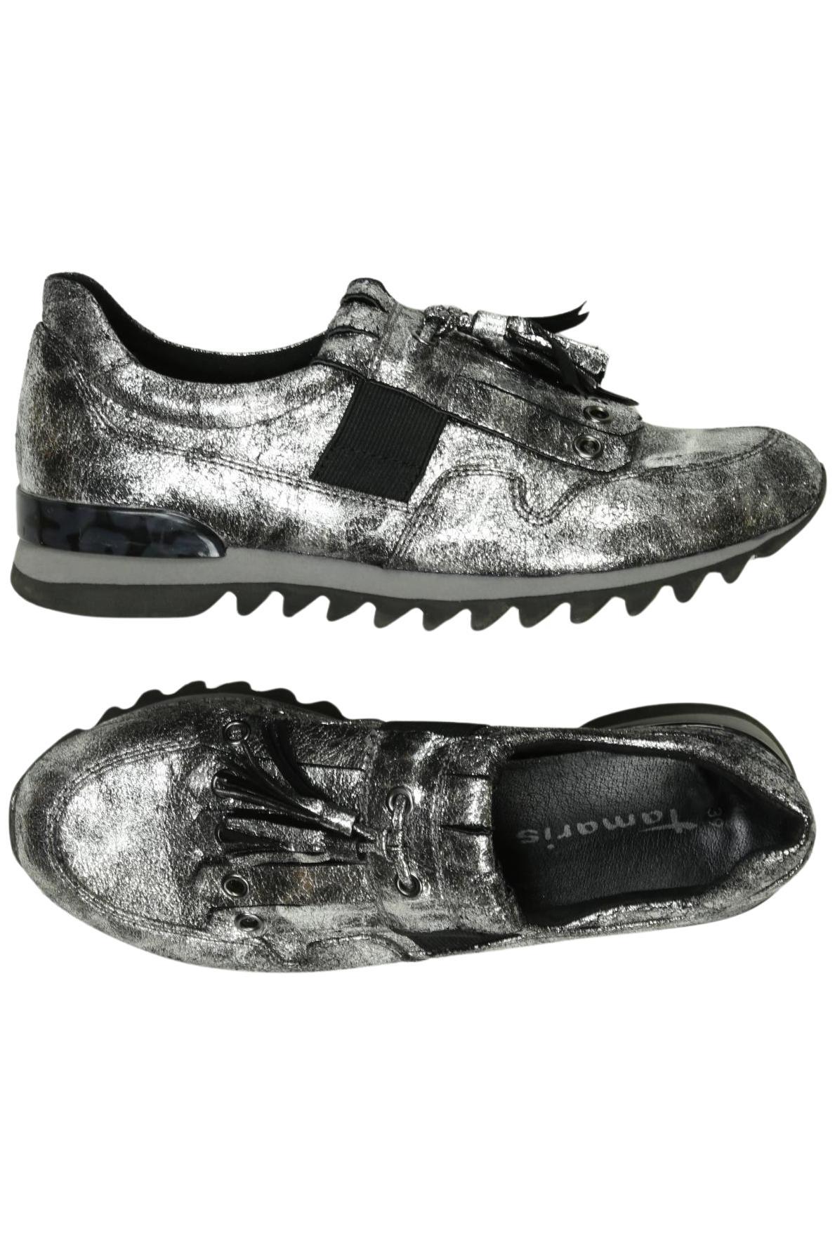 

Tamaris Damen Halbschuh, grau, Gr. 39
