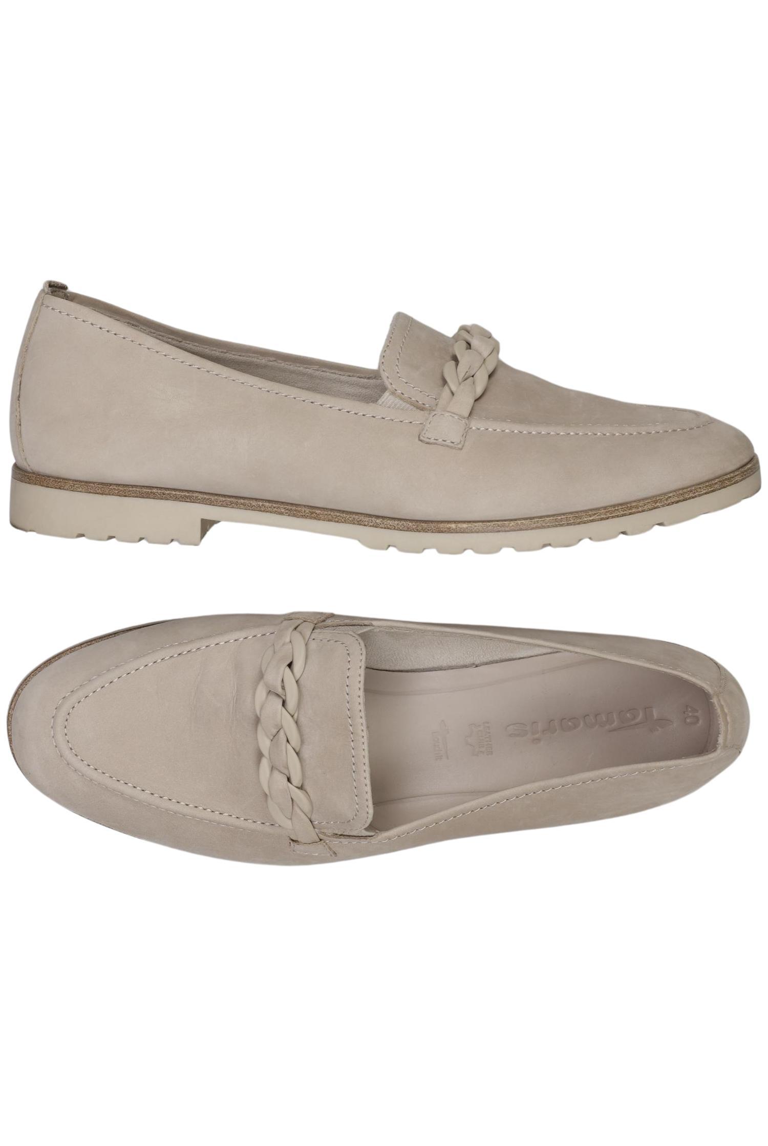 

Tamaris Damen Halbschuh, beige, Gr. 40