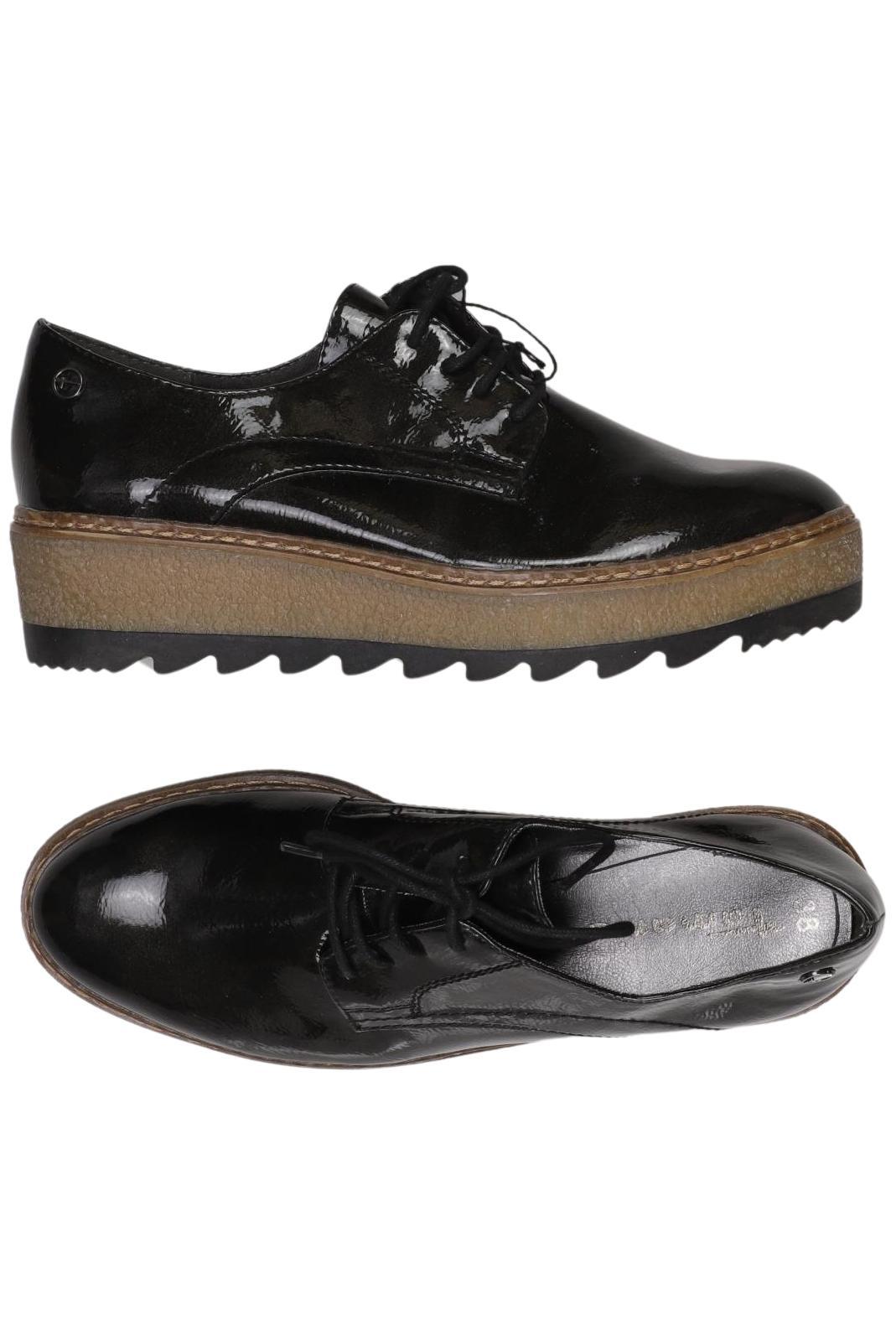 

Tamaris Damen Halbschuh, schwarz, Gr. 38