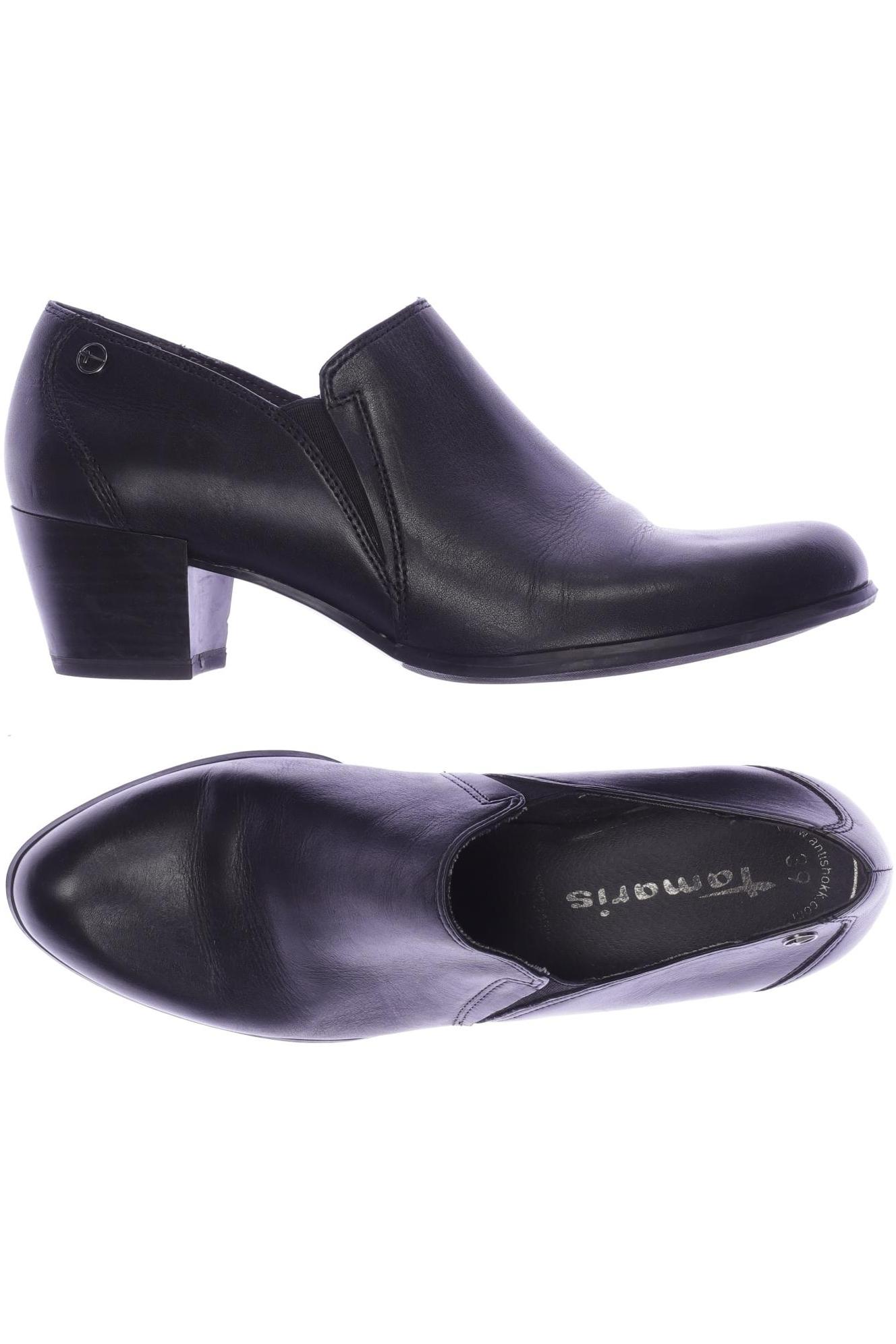 

Tamaris Damen Halbschuh, schwarz, Gr. 39