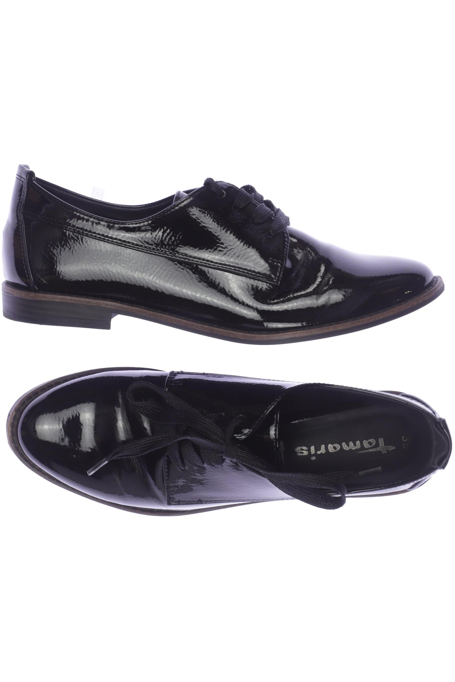 

Tamaris Damen Halbschuh, schwarz, Gr. 39