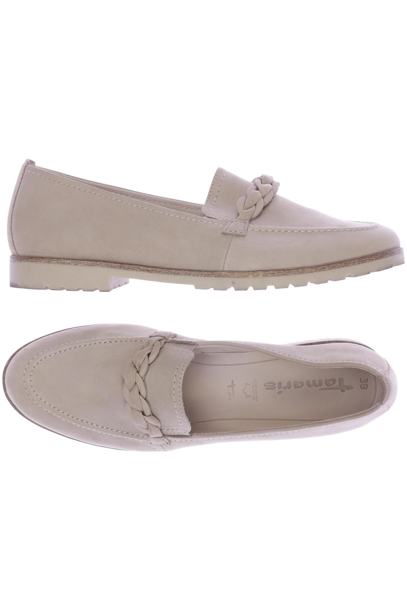 

Tamaris Damen Halbschuh, beige, Gr. 39