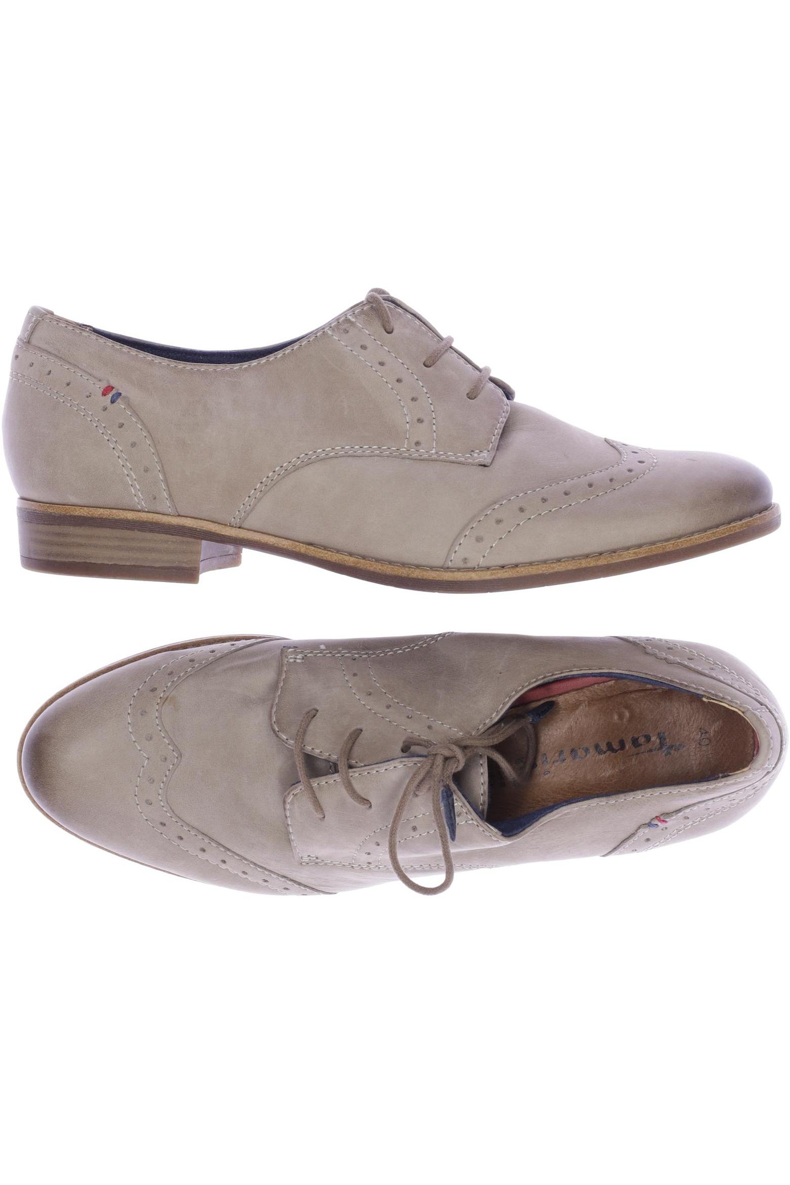 

Tamaris Damen Halbschuh, beige, Gr. 40