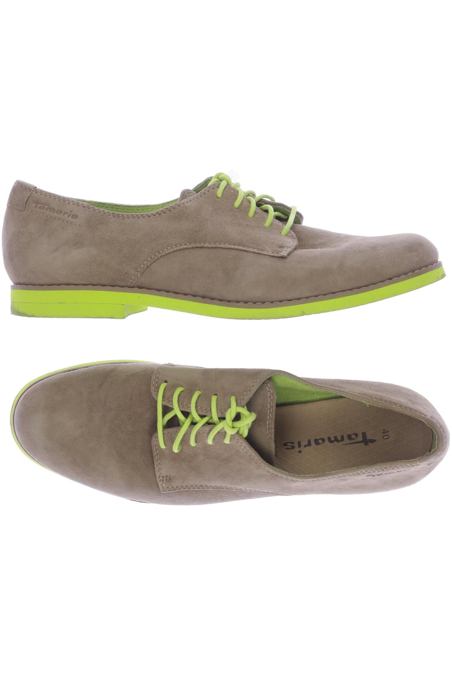 

Tamaris Damen Halbschuh, beige, Gr. 40