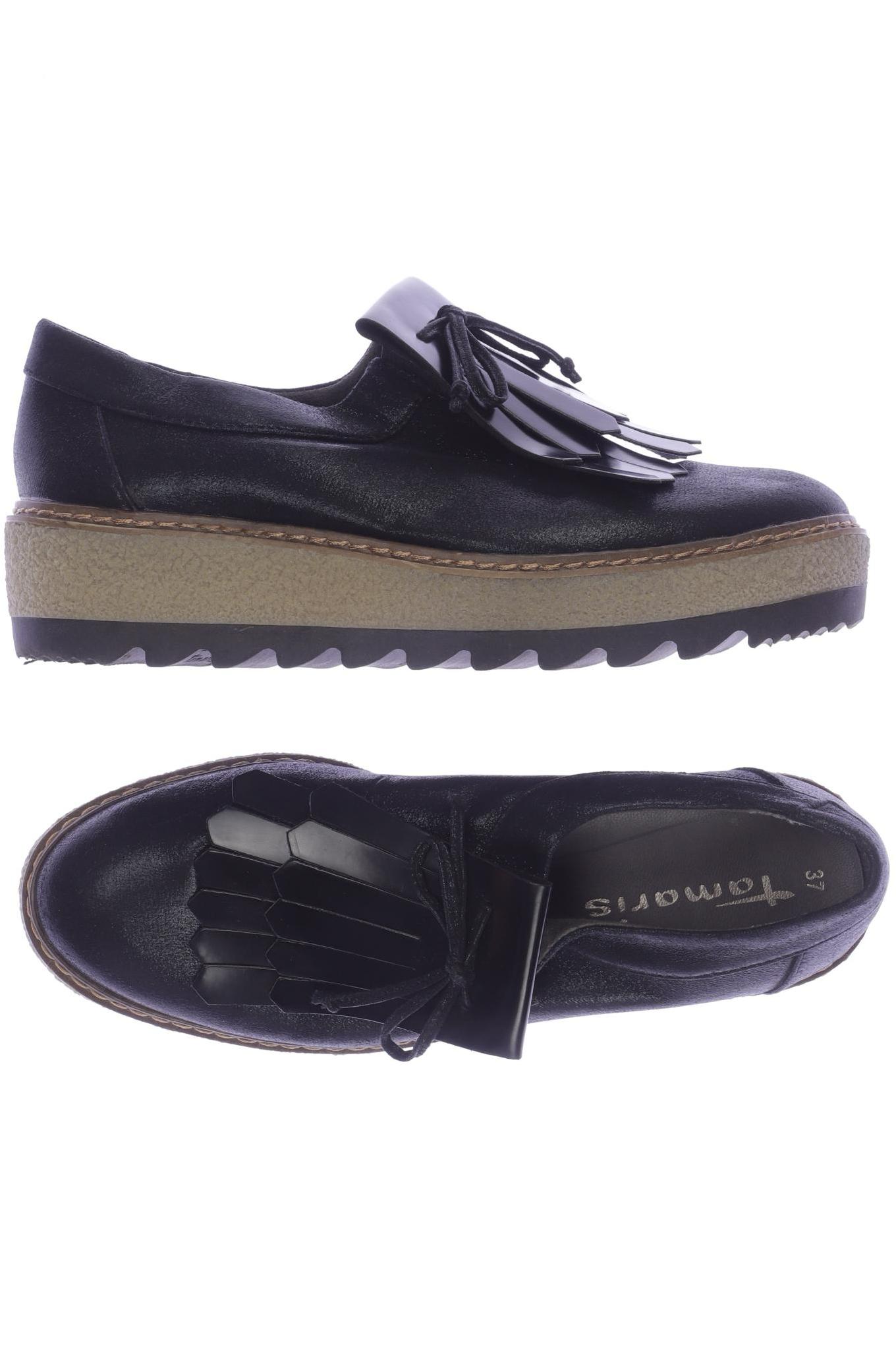 

Tamaris Damen Halbschuh, schwarz, Gr. 37