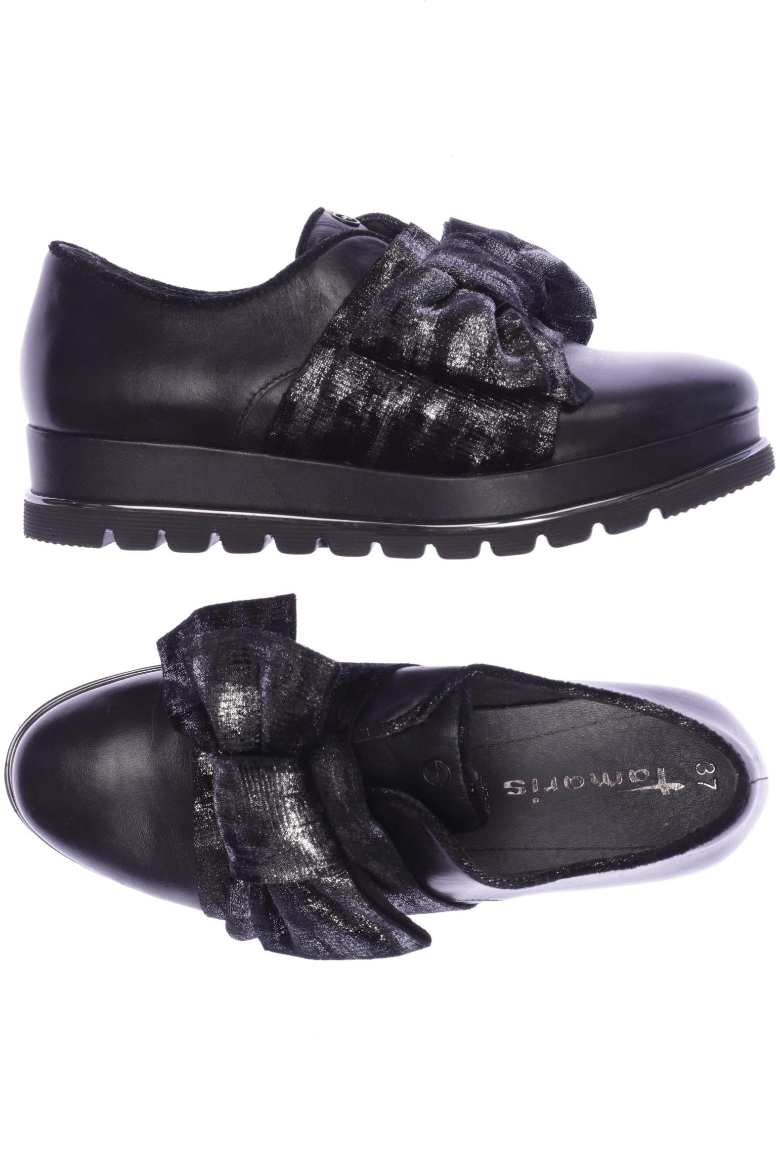 

Tamaris Damen Halbschuh, schwarz, Gr. 37