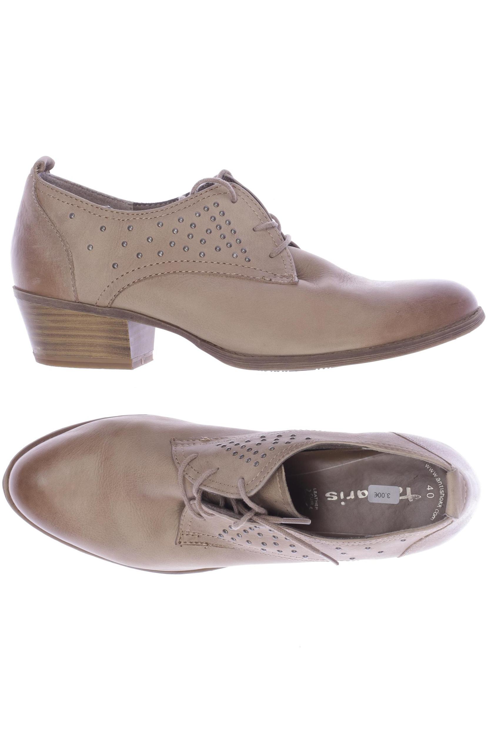 

Tamaris Damen Halbschuh, beige, Gr. 40