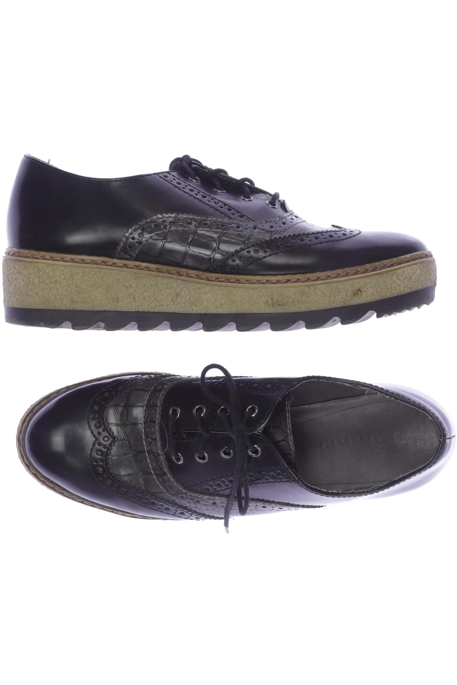 

Tamaris Damen Halbschuh, schwarz, Gr. 38