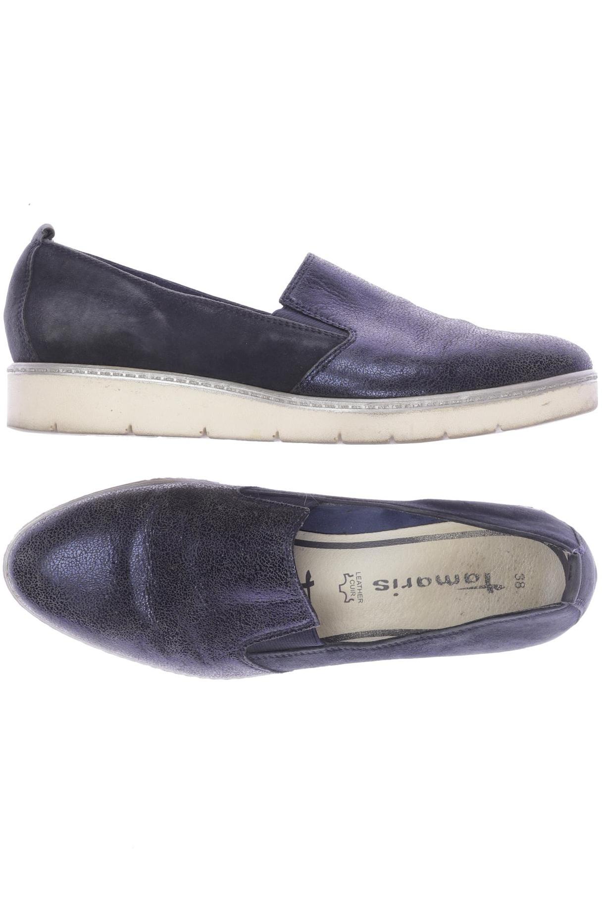 

Tamaris Damen Halbschuh, marineblau, Gr. 38