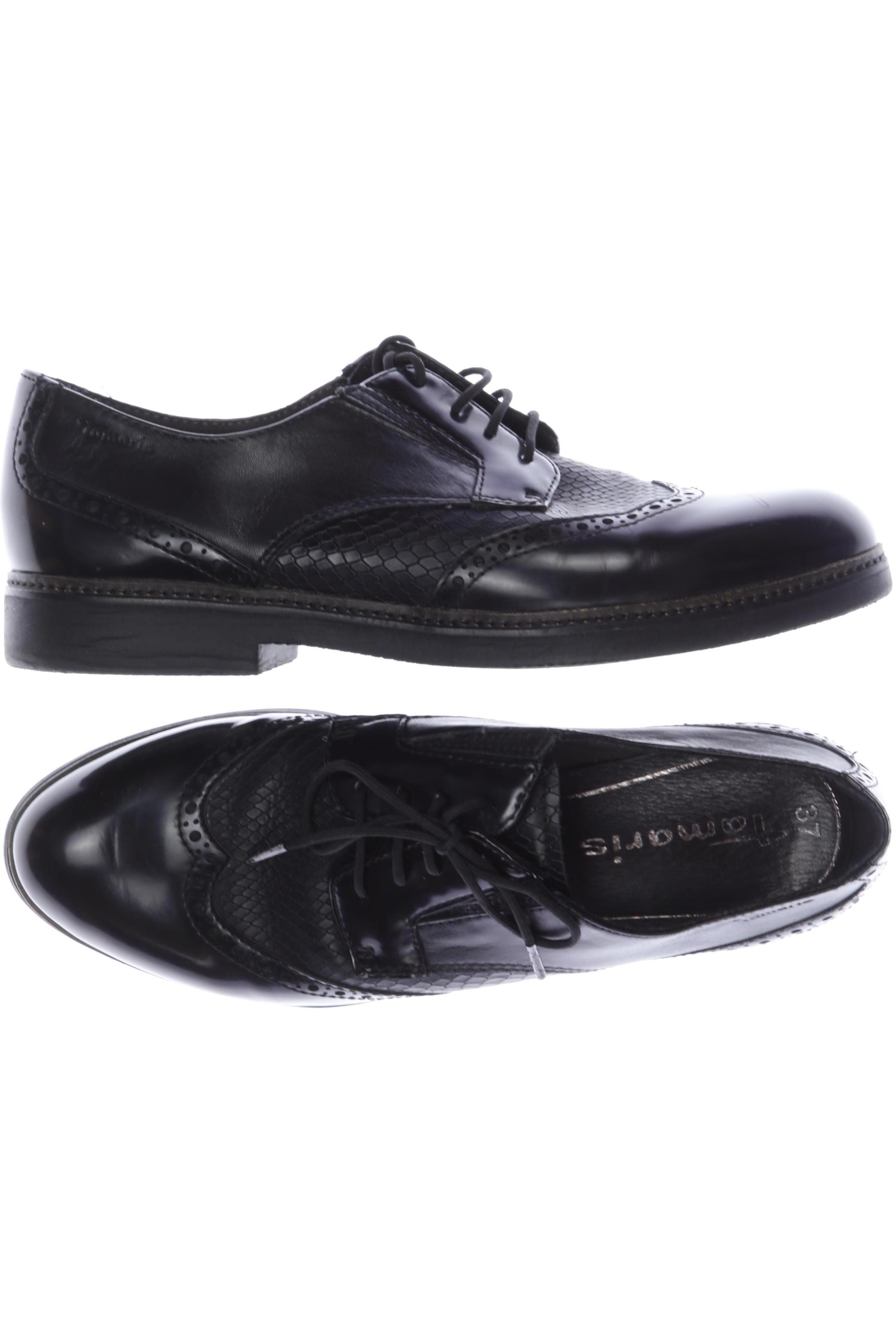 

Tamaris Damen Halbschuh, schwarz, Gr. 37