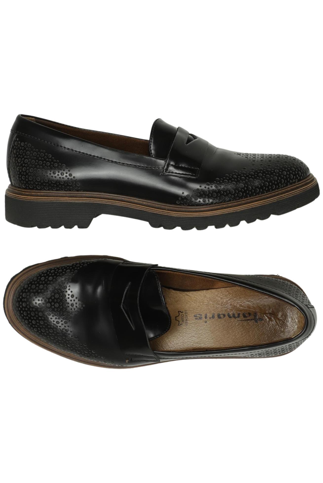 

Tamaris Damen Halbschuh, schwarz, Gr. 37