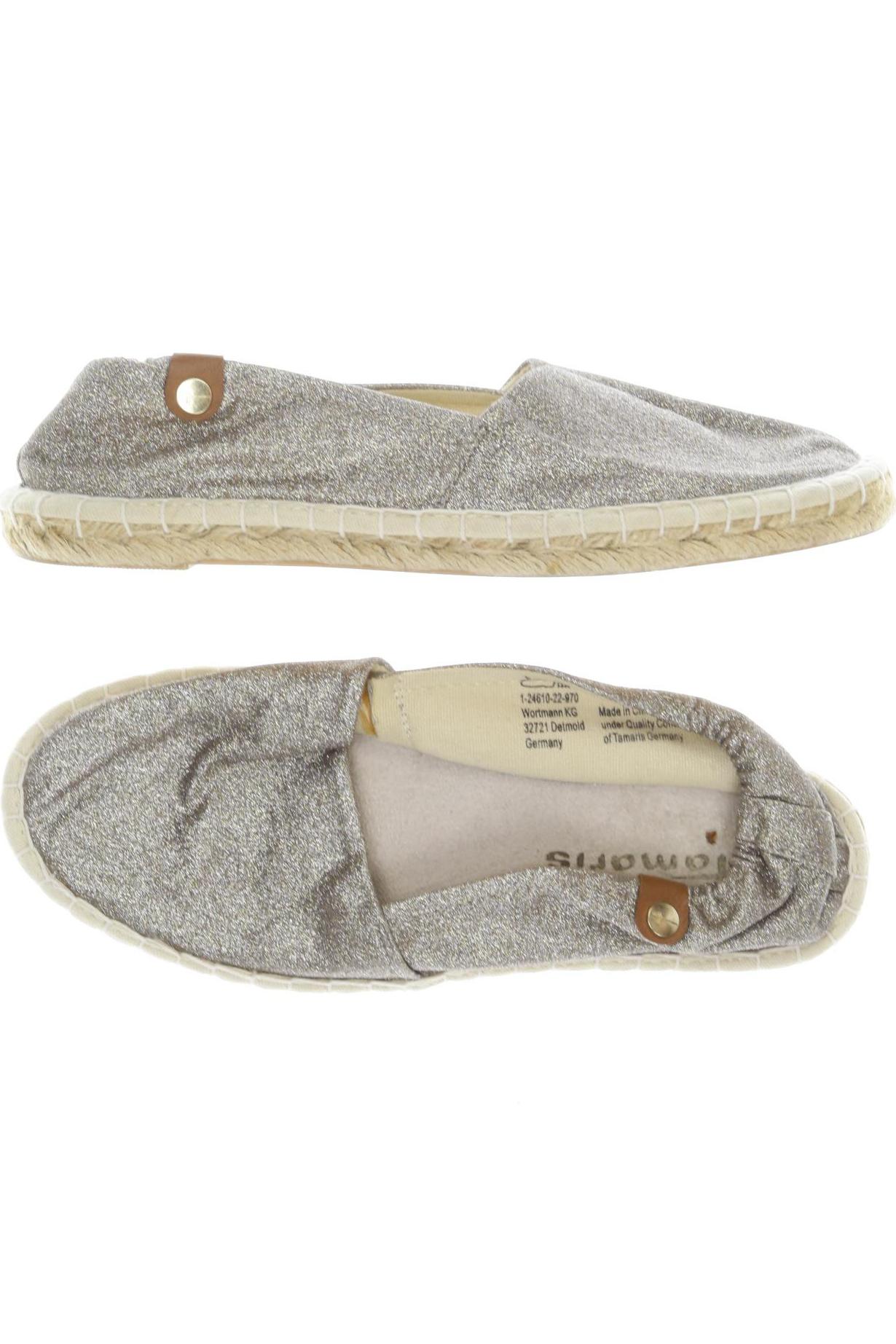 

Tamaris Damen Halbschuh, silber, Gr. 37