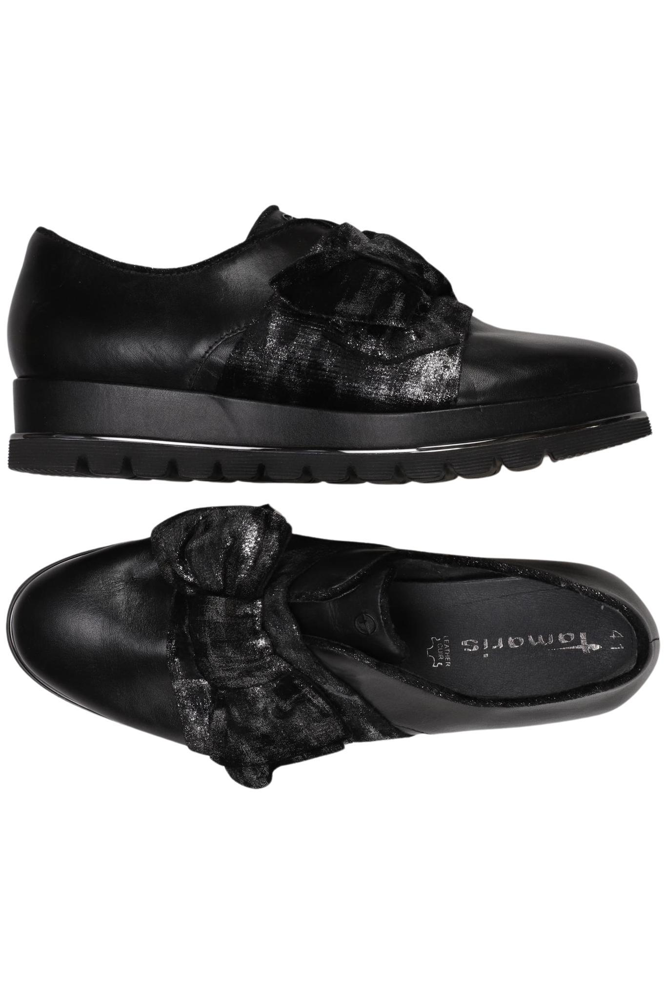 

Tamaris Damen Halbschuh, schwarz, Gr. 41