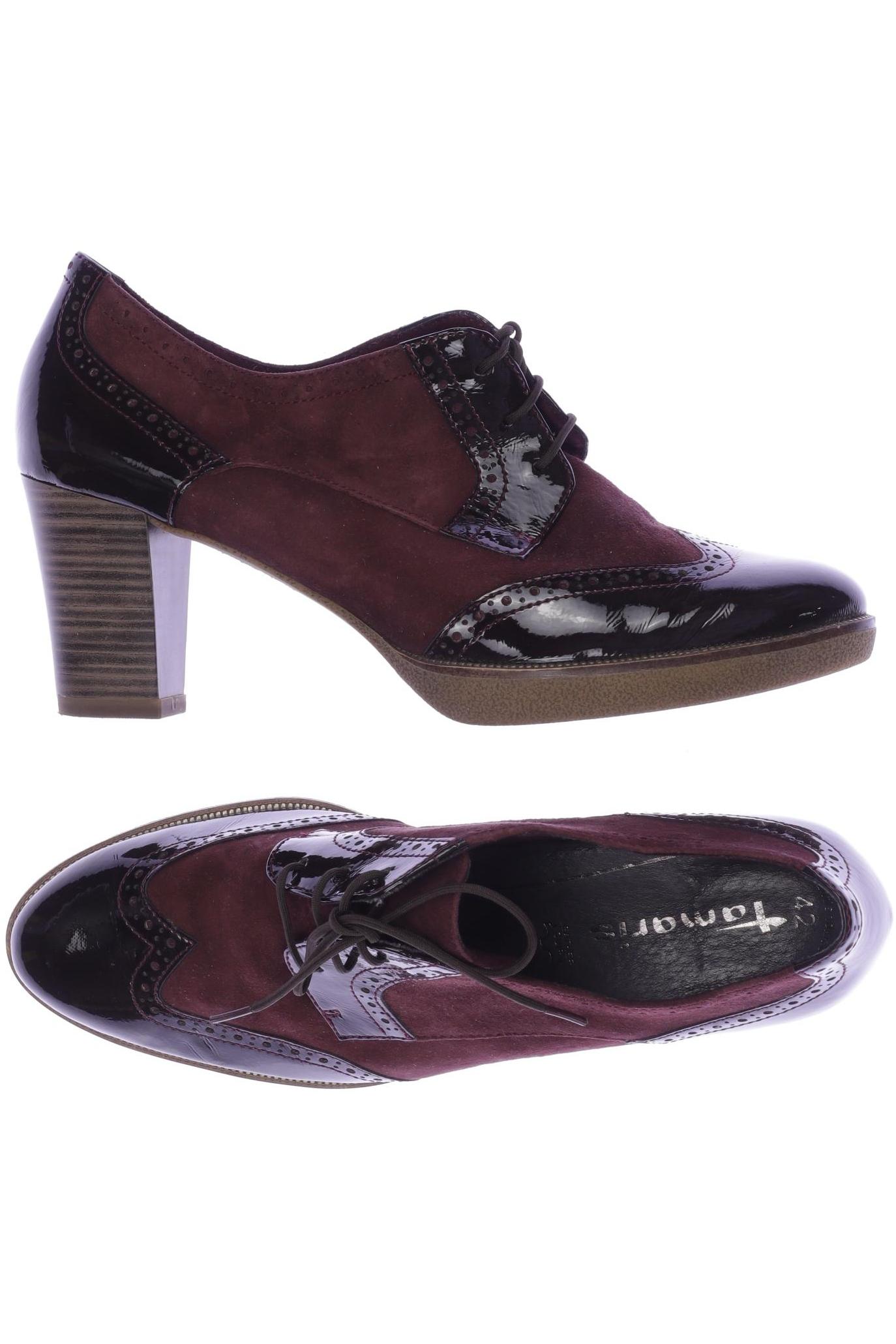 

Tamaris Damen Halbschuh, bordeaux, Gr. 42
