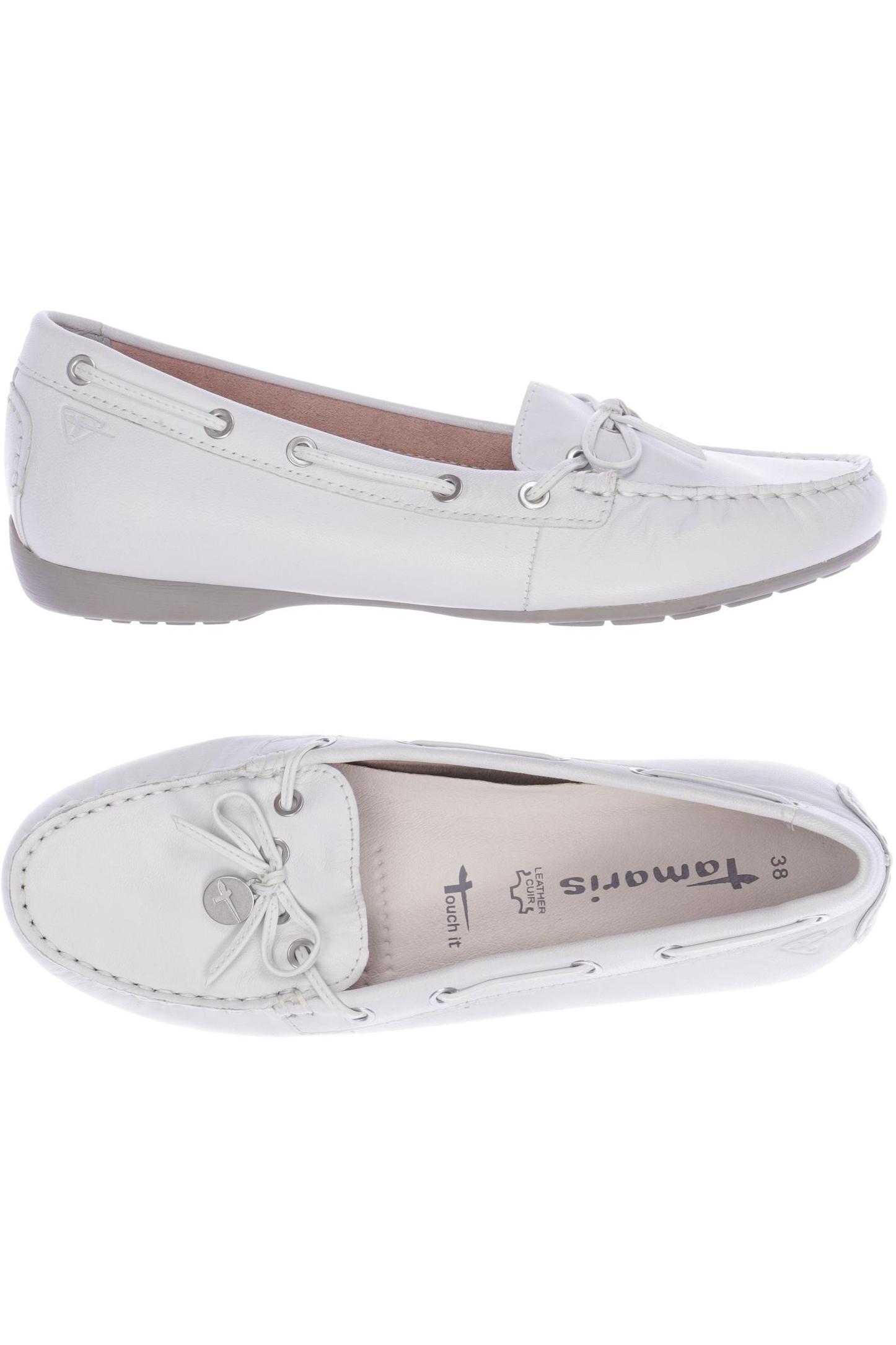 

Tamaris Damen Halbschuh, weiß, Gr. 38