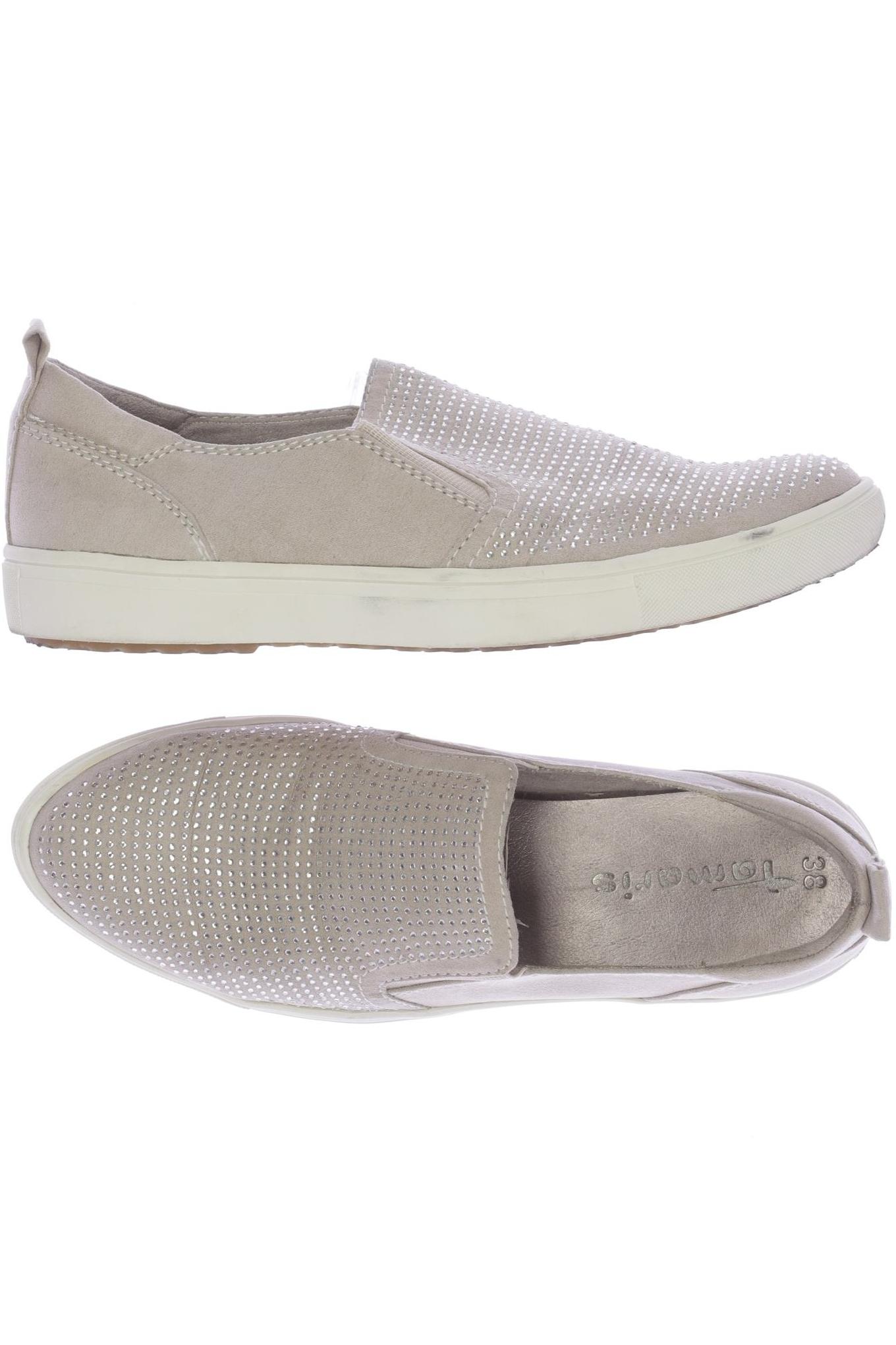 

Tamaris Damen Halbschuh, beige, Gr. 38