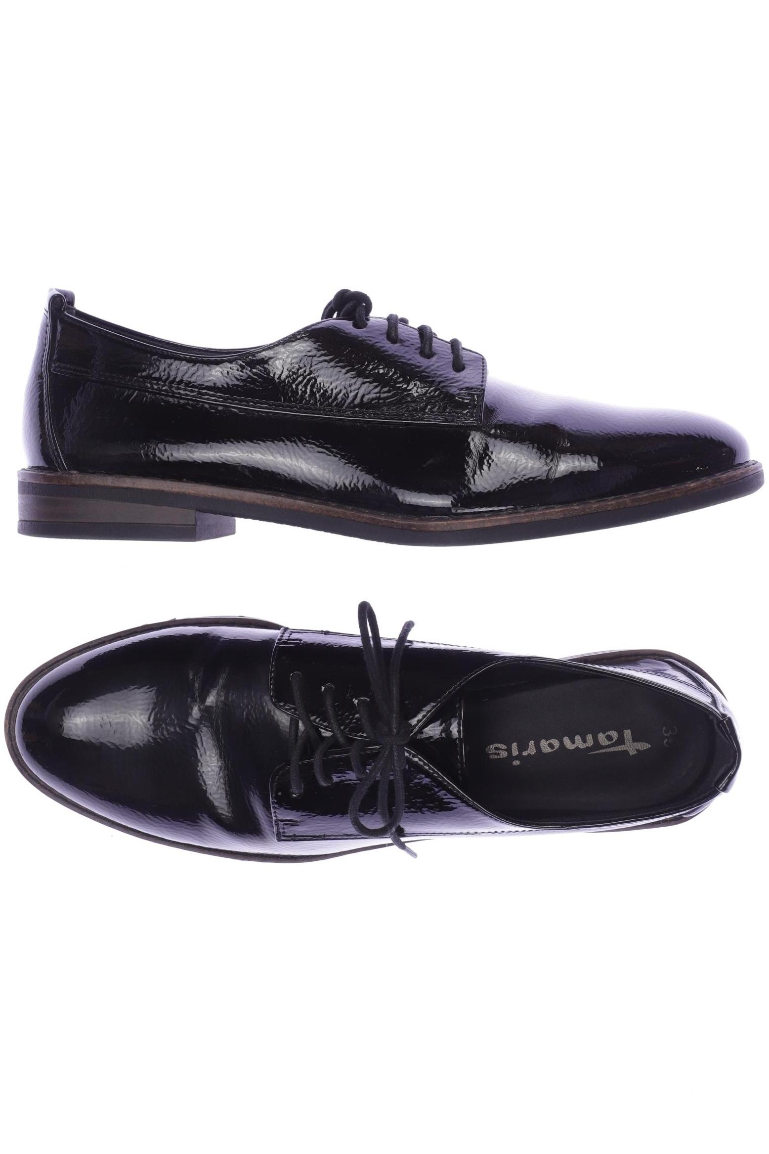 

Tamaris Damen Halbschuh, schwarz, Gr. 39