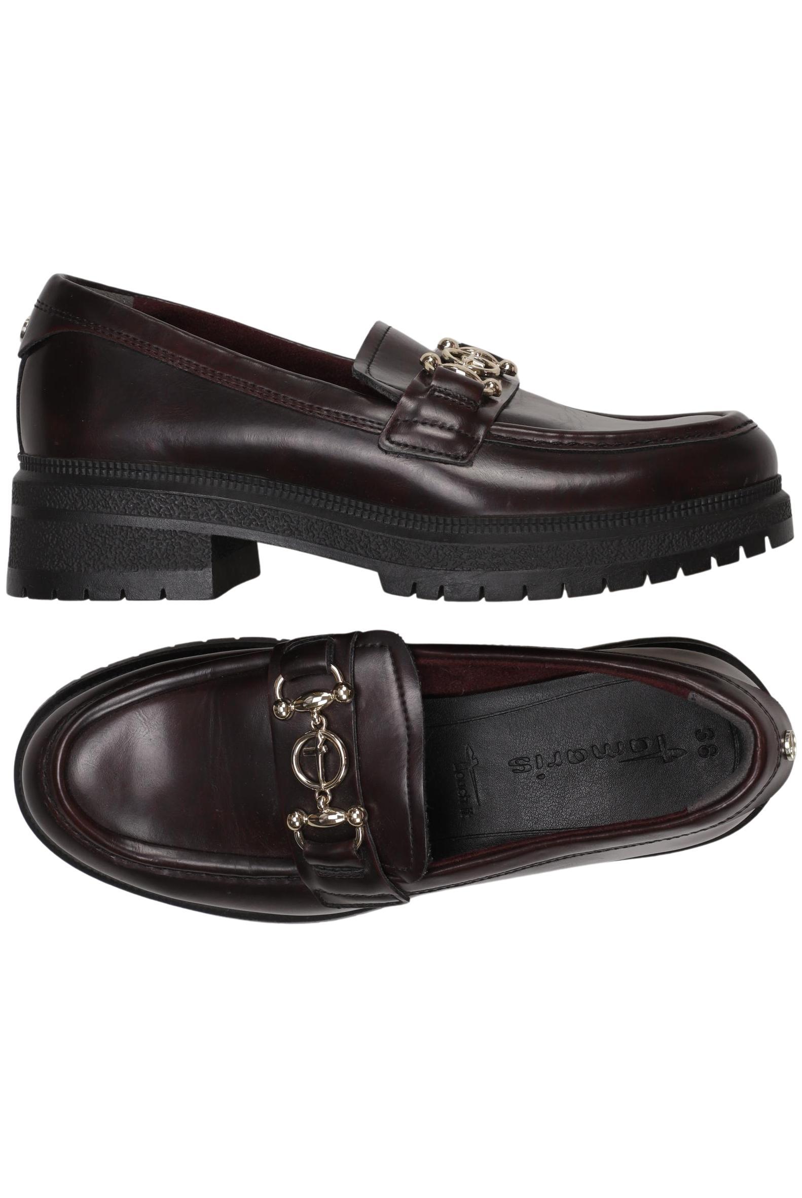 

Tamaris Damen Halbschuh, bordeaux, Gr. 38