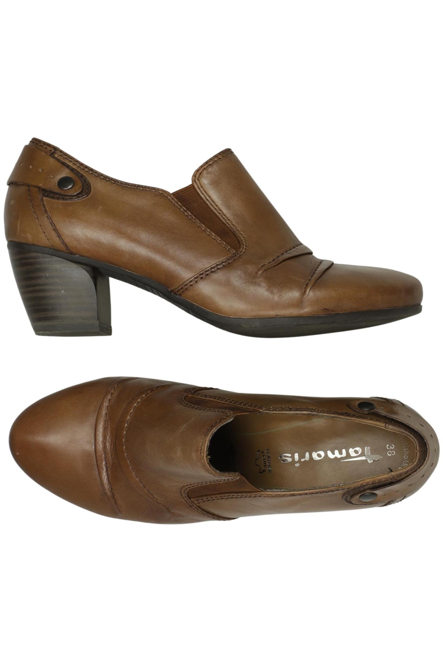 

Tamaris Damen Halbschuh, braun, Gr. 38
