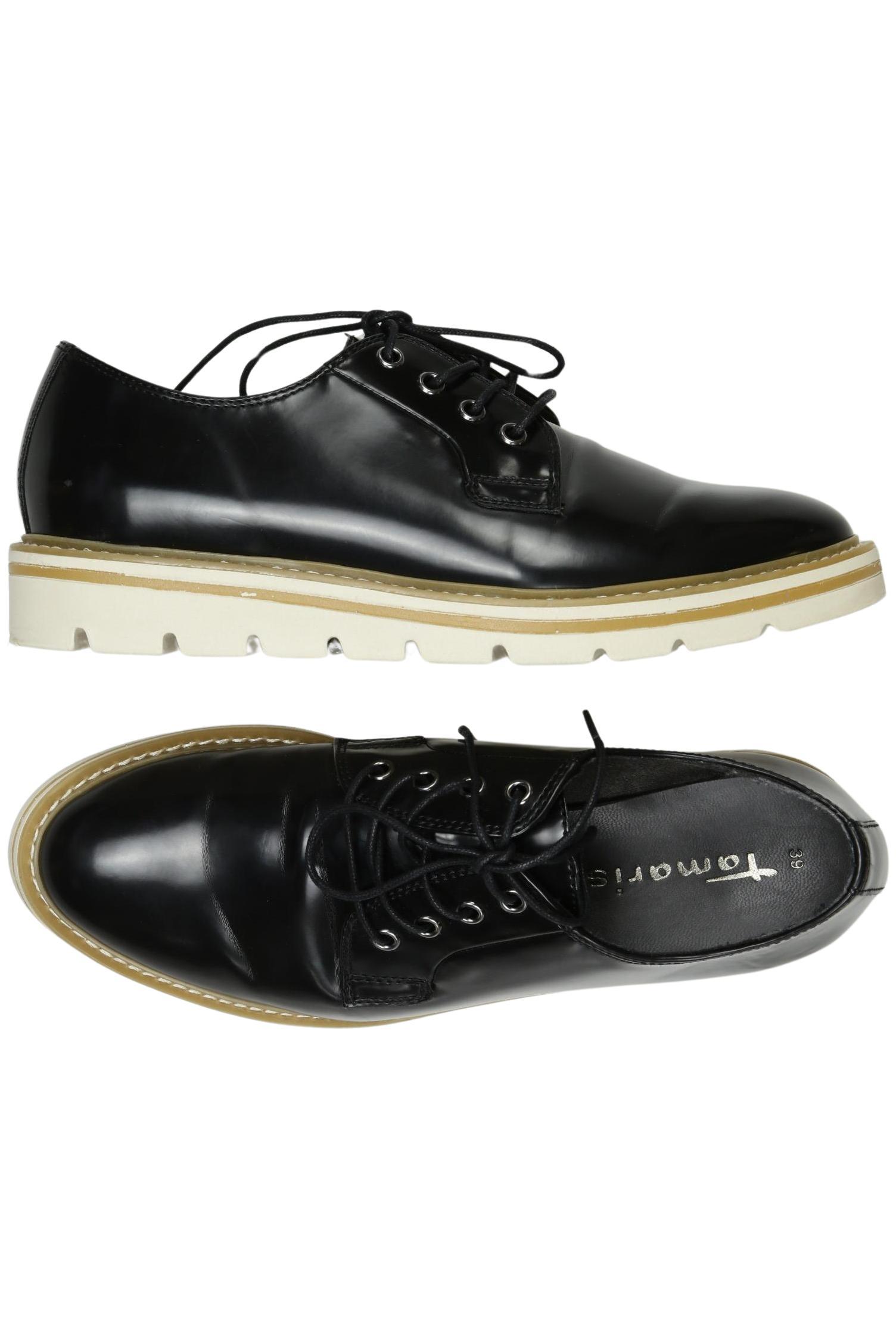 

Tamaris Damen Halbschuh, schwarz, Gr. 39