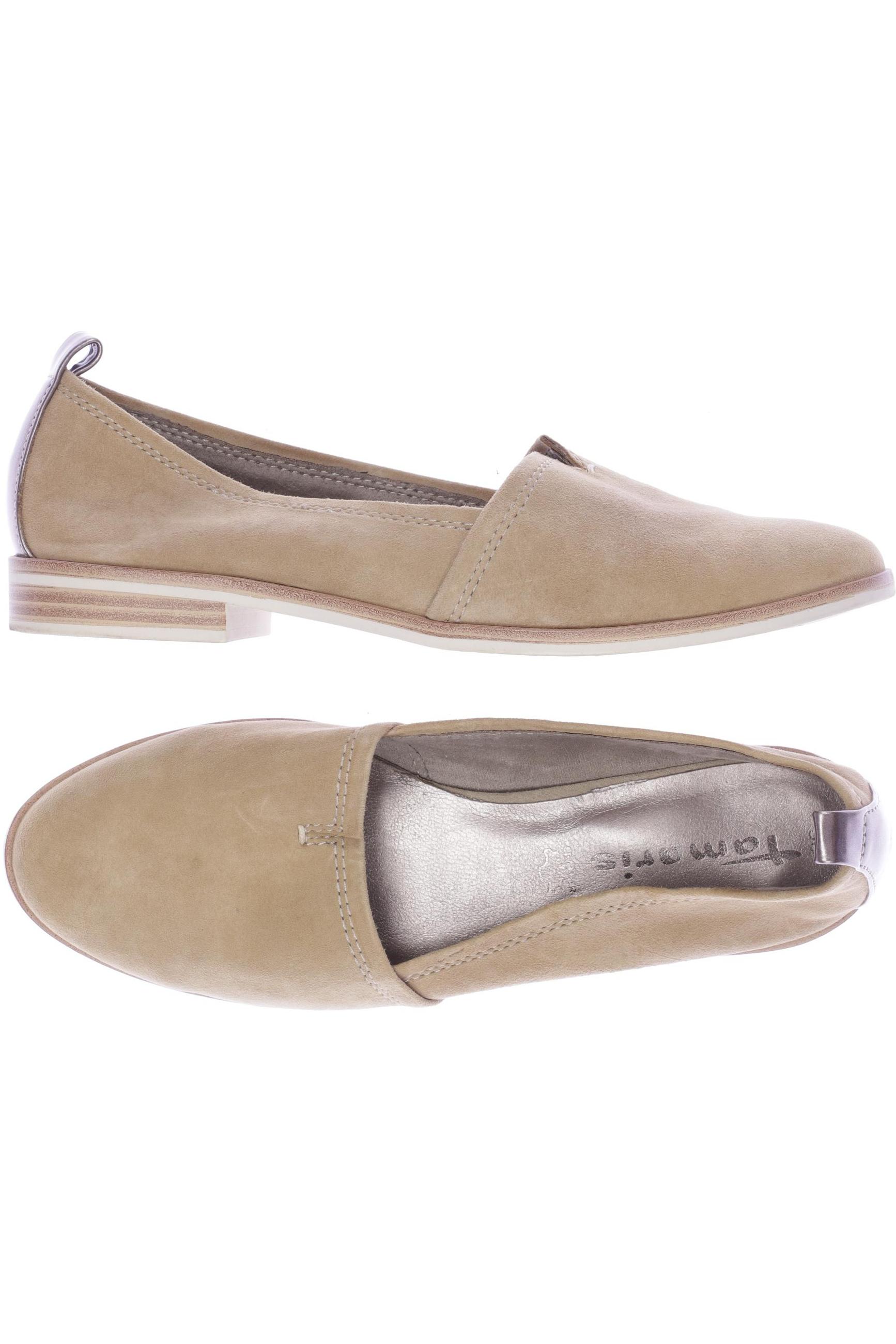 

Tamaris Damen Halbschuh, beige, Gr. 38