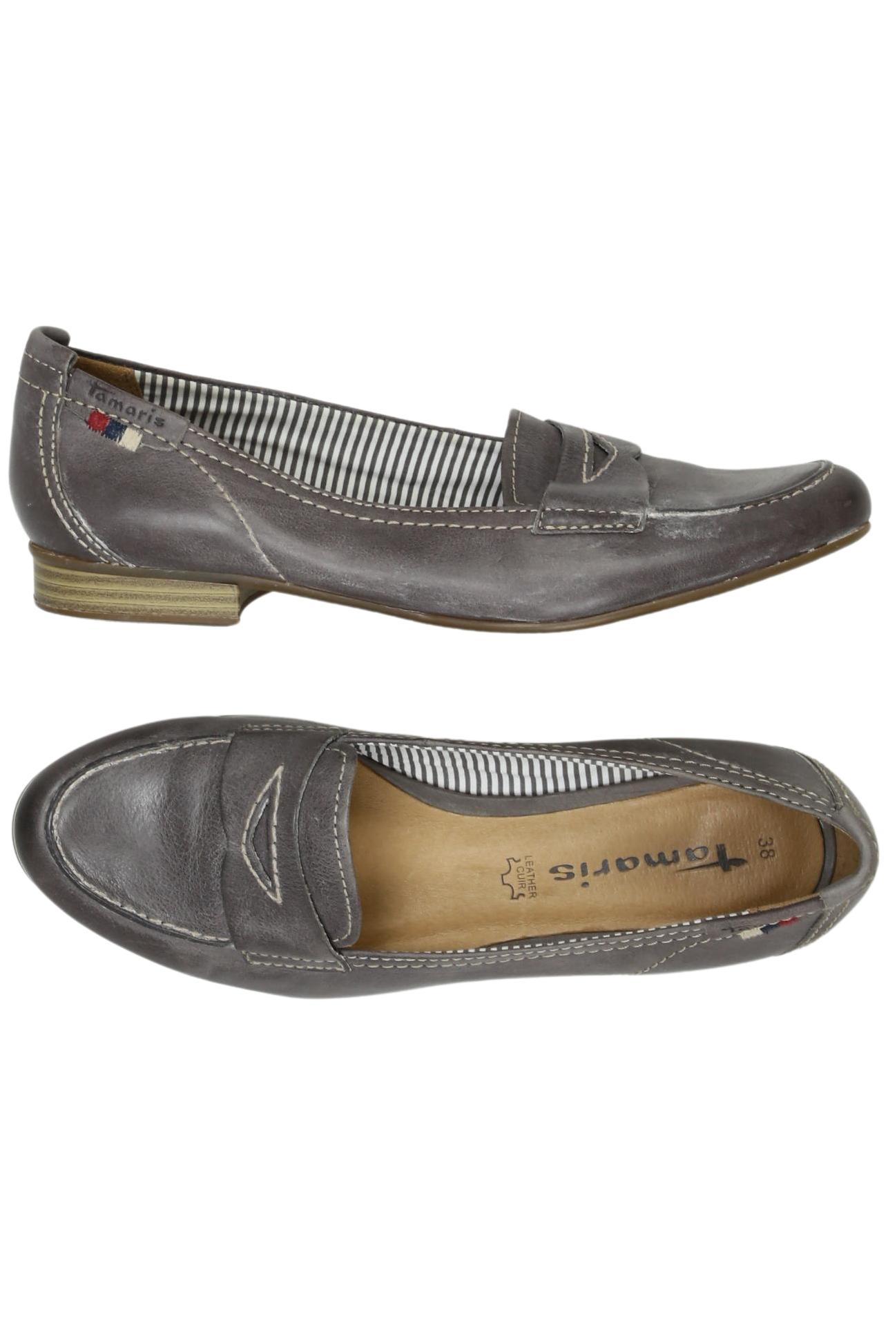 

Tamaris Damen Halbschuh, grau, Gr. 38